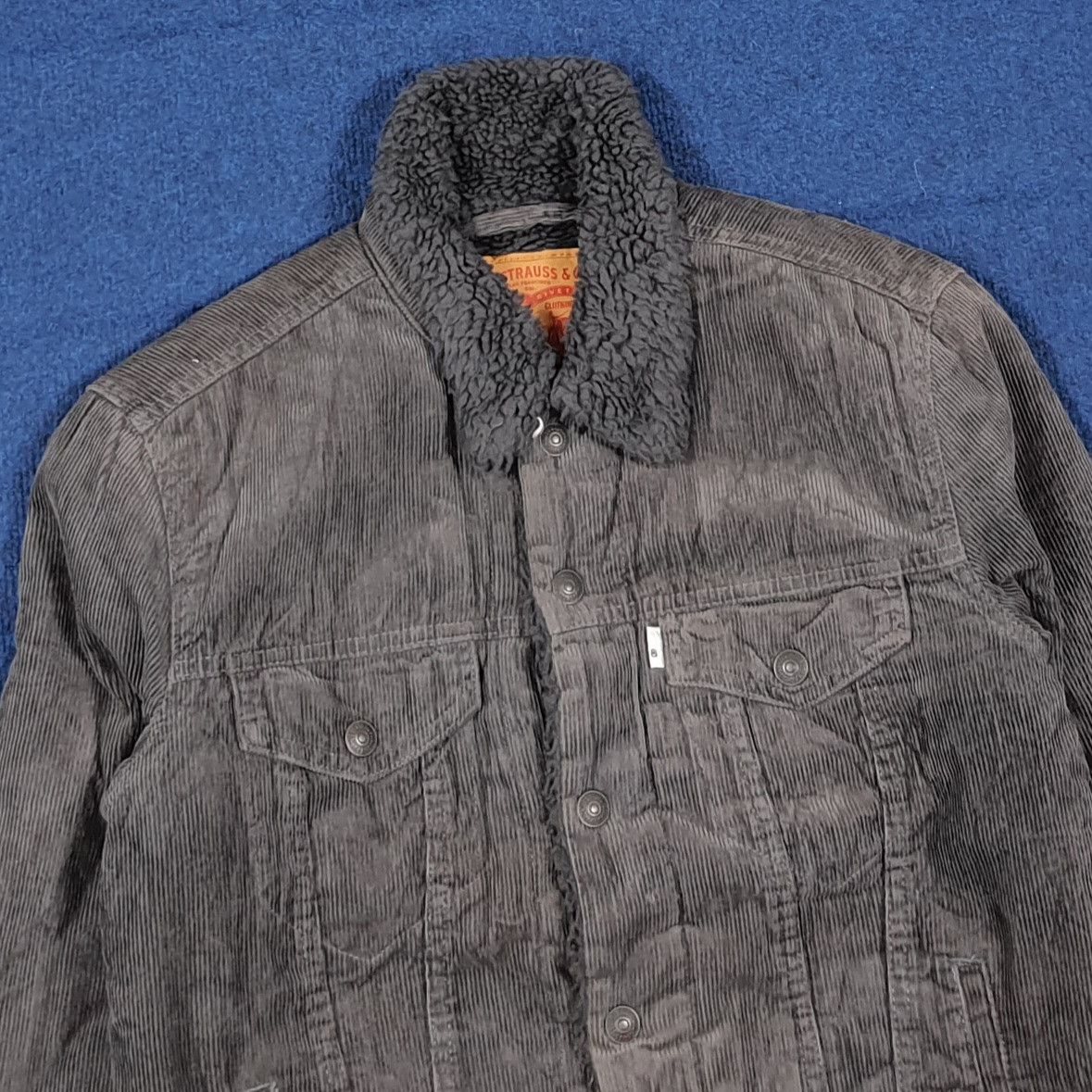 Levi's Vintage Levi’s Sherpa Lined Corduroy Trucker Jacket C279N25 Size US S / EU 44-46 / 1 - 2 Thumbnail