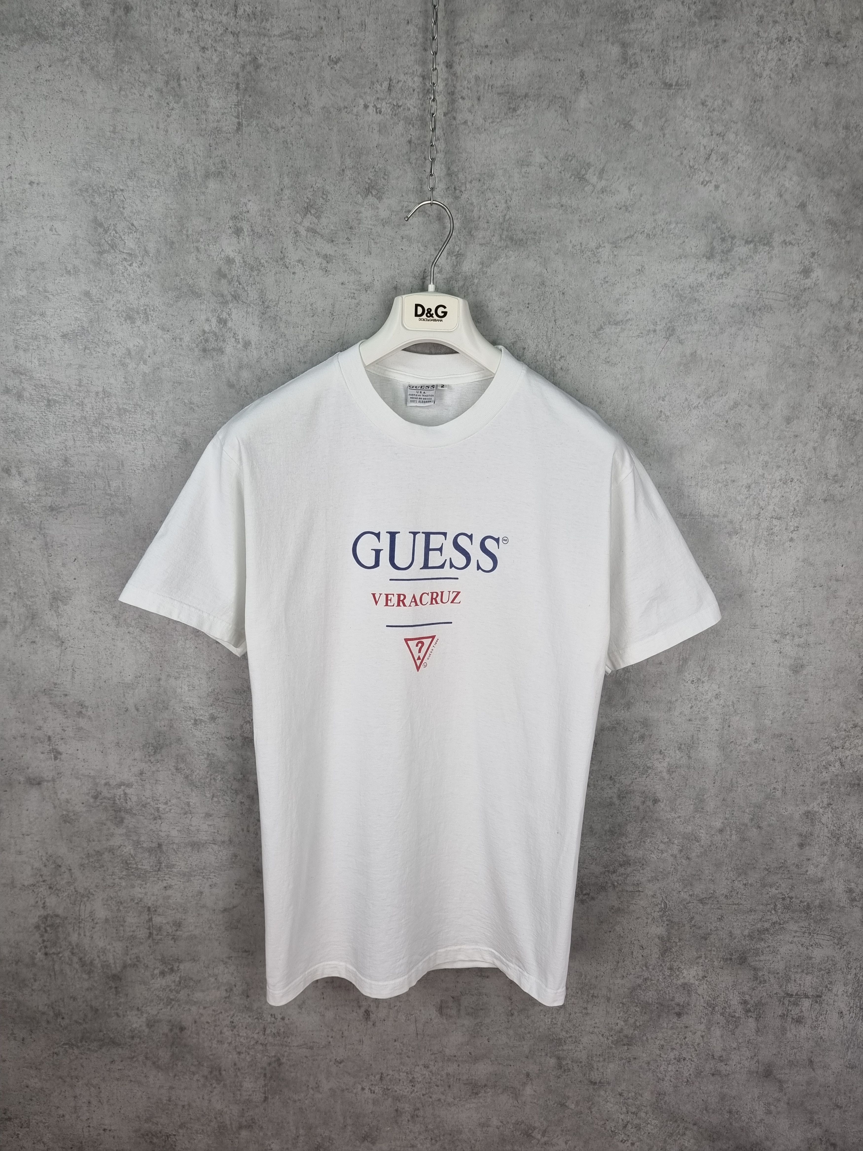 Guess '96 Vintage Guess VeraCruz Tee Shirt made in USA Size US M / EU 48-50 / 2 - 12 Thumbnail