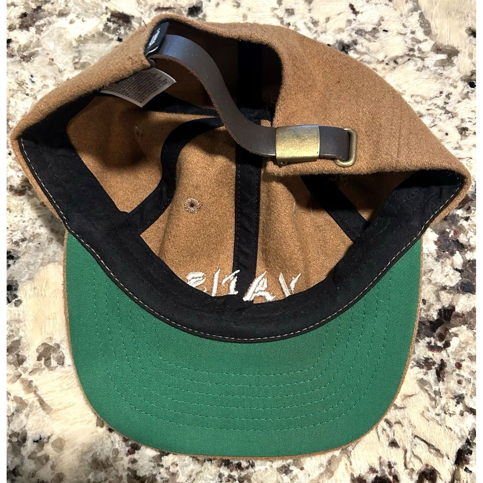Vans Vans Clark Unstructured Hat Wool Blend Adjustable Tan Camel Embroidered Baseball Cap Men Brown 90s Beach Skateboarding Windsow? Size ONE SIZE - 7 Thumbnail