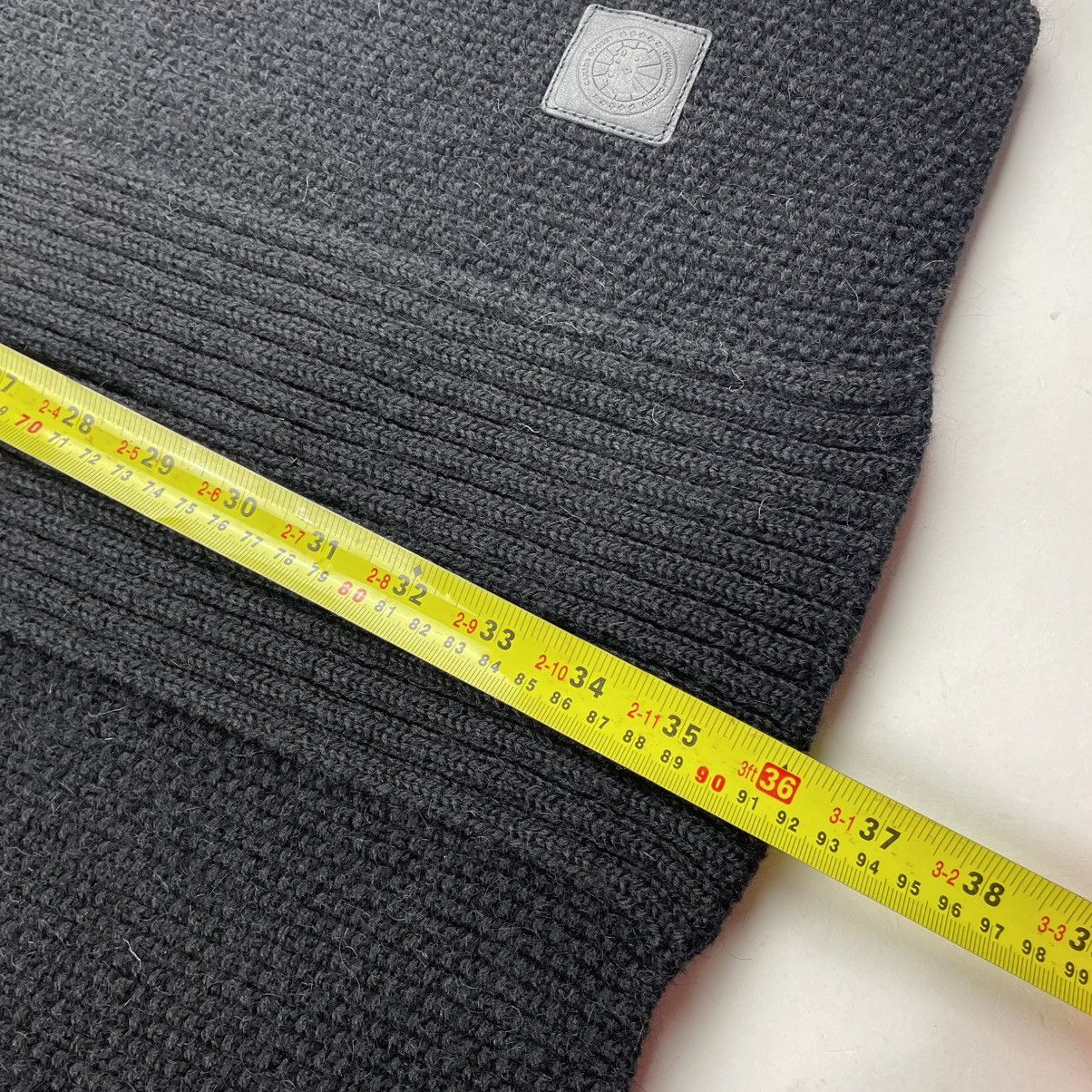 Canada Goose Canada Goose Mackie Of Scotland Black Wool Scarf 6ft195USD Size ONE SIZE - 8 Thumbnail