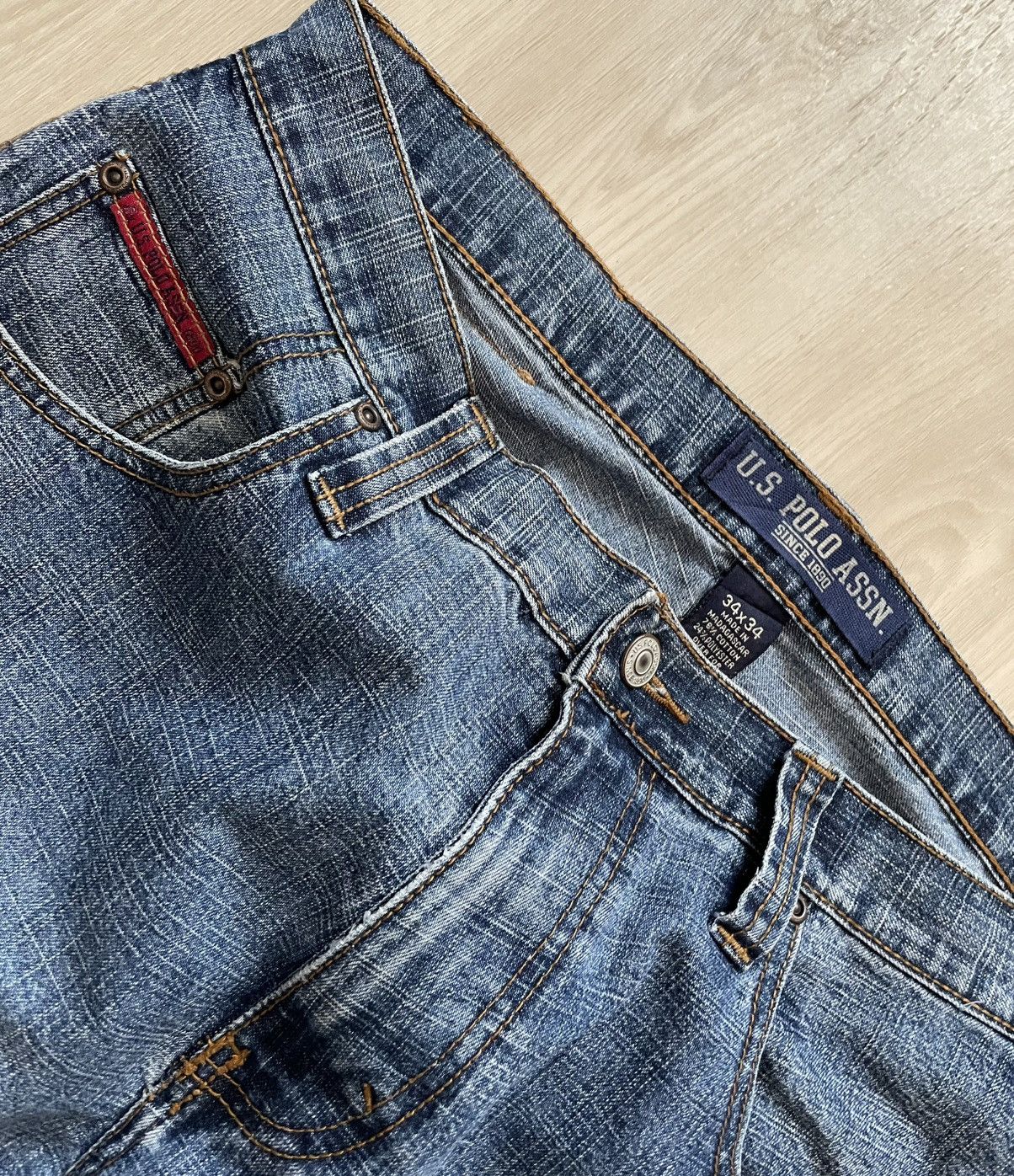 U.S. Polo Assn. × Vintage Vintage Us Polo Assn Baggy Carpenter 90s Y2k Skater 34x34 Size US 34 / EU 50 - 7 Thumbnail