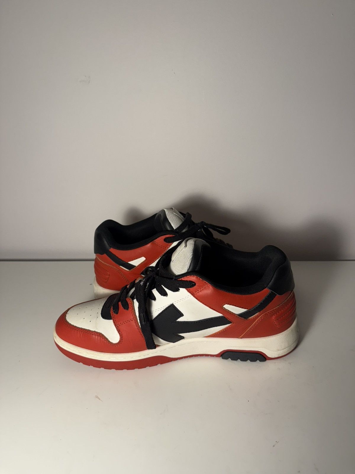 Off-White Off-White Out of Office Dunks - Black/red Size US 12 / EU 45 - 6 Thumbnail