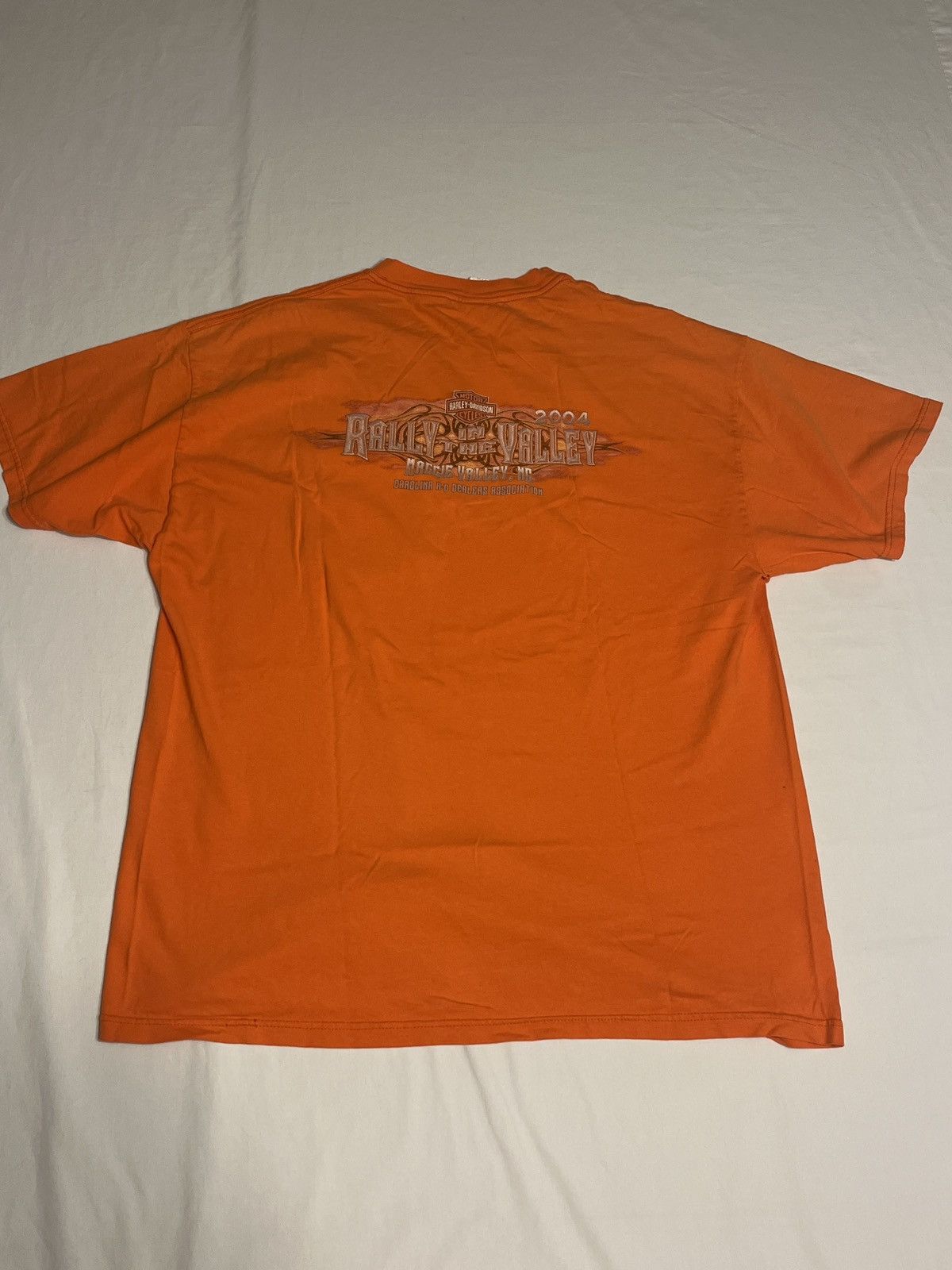 Harley Davidson × Vintage Vtg distressed Harley Davidson pocket t Size US XL / EU 56 / 4 - 1 Thumbnail