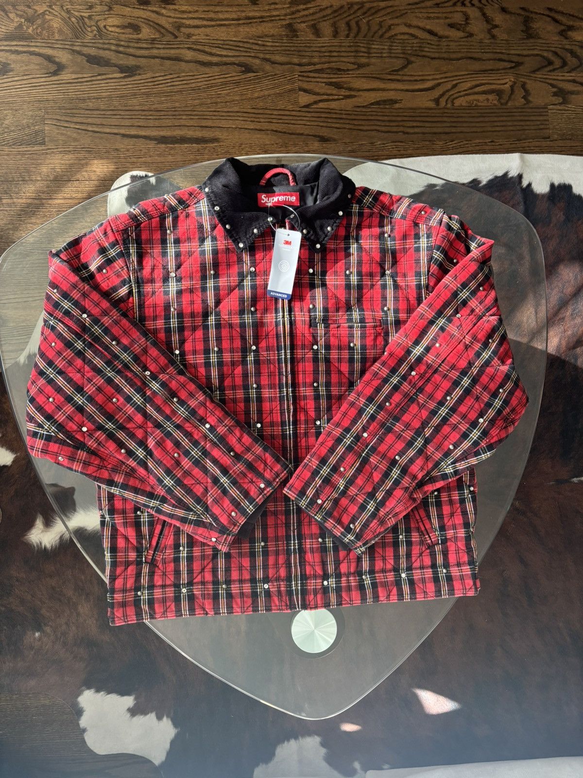 Supreme B.B Simon Quilted Work Jacket ‘Plaid’