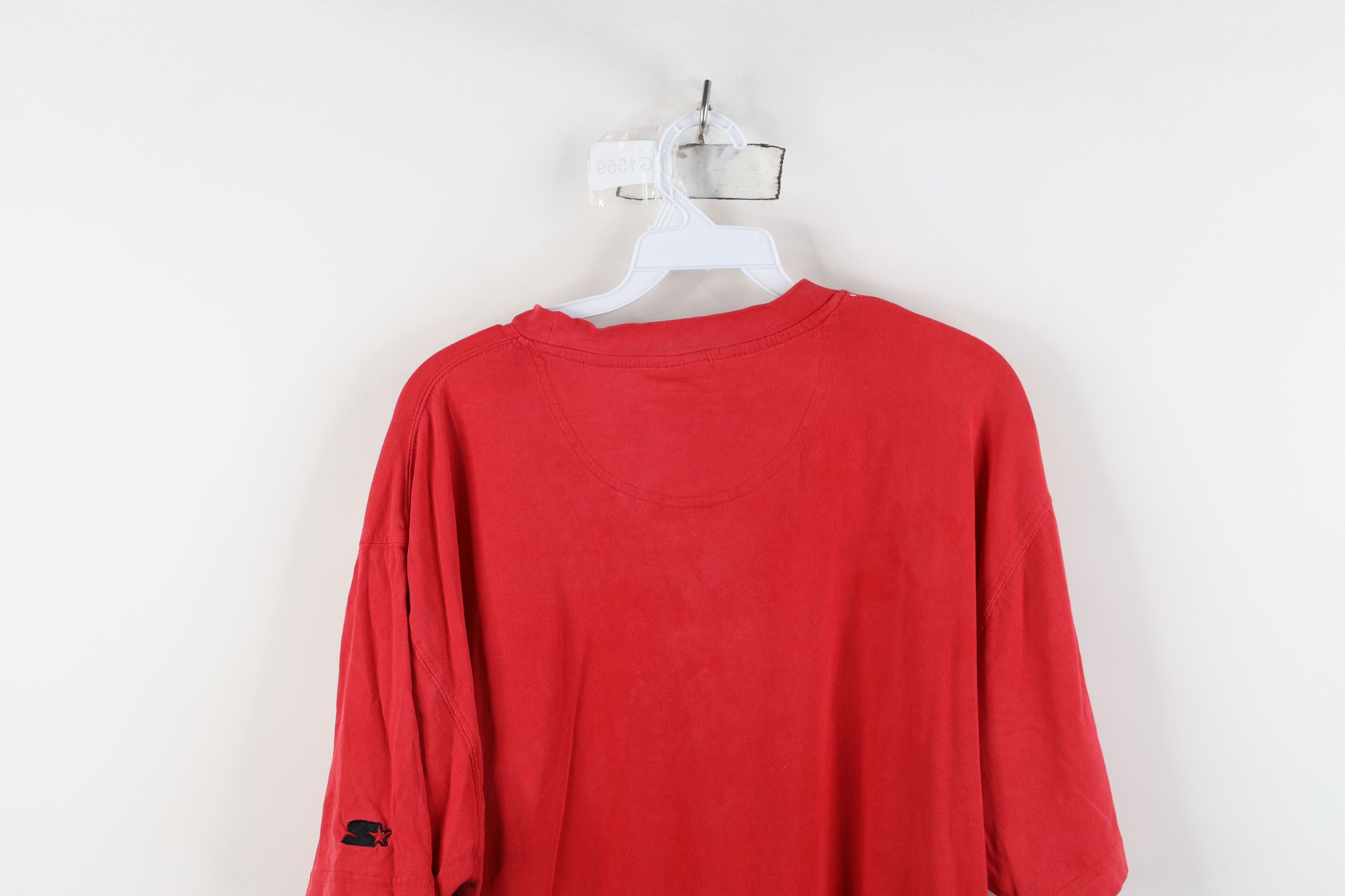 Starter Vintage 90s Starter Ohio State University Football T-Shirt Size US XL / EU 56 / 4 - 13 Thumbnail