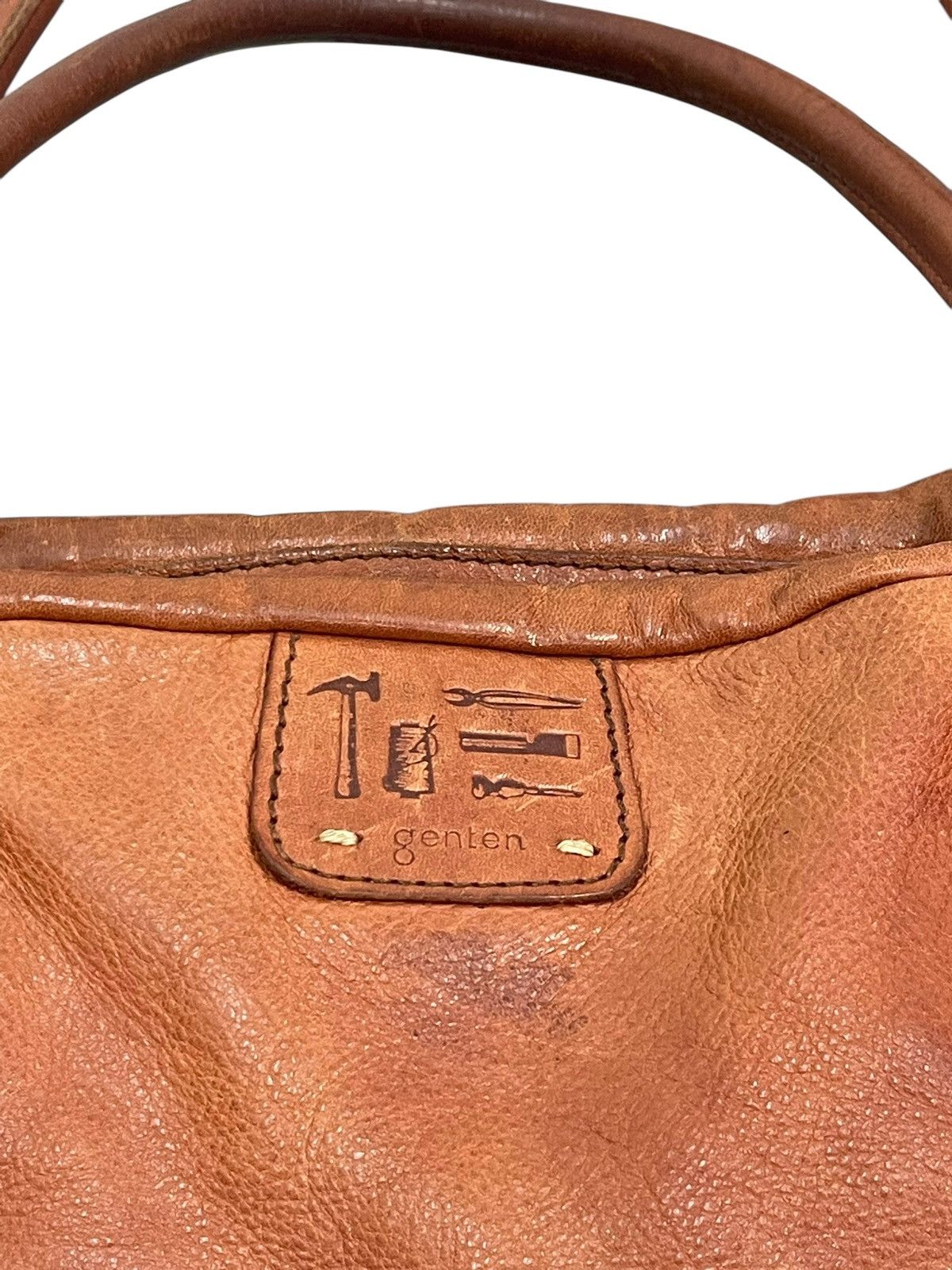 Genuine Leather Full Leather Genten Japan Tote Shoulder Bag 1🟩9 Size ONE SIZE - 12 Thumbnail