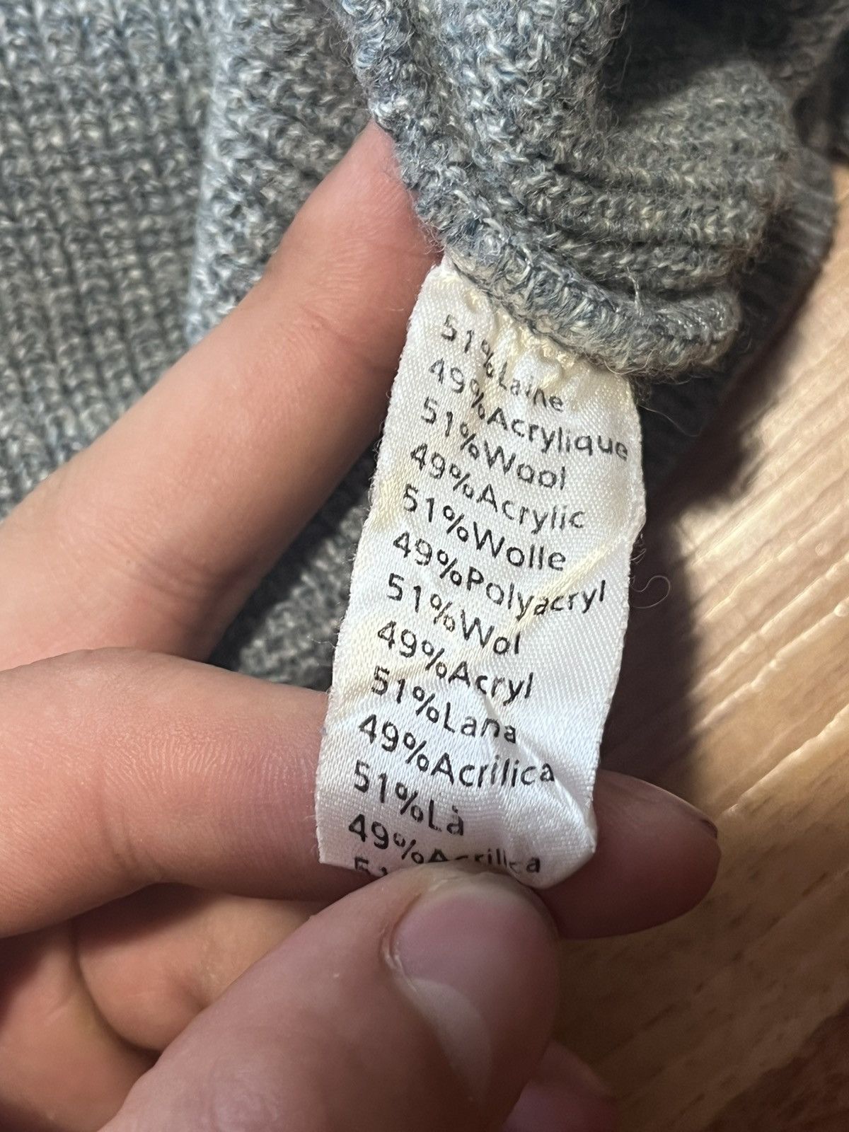 Lacoste Lacoste Vintage Wool Sweeter Size US L / EU 52-54 / 3 - 10 Thumbnail