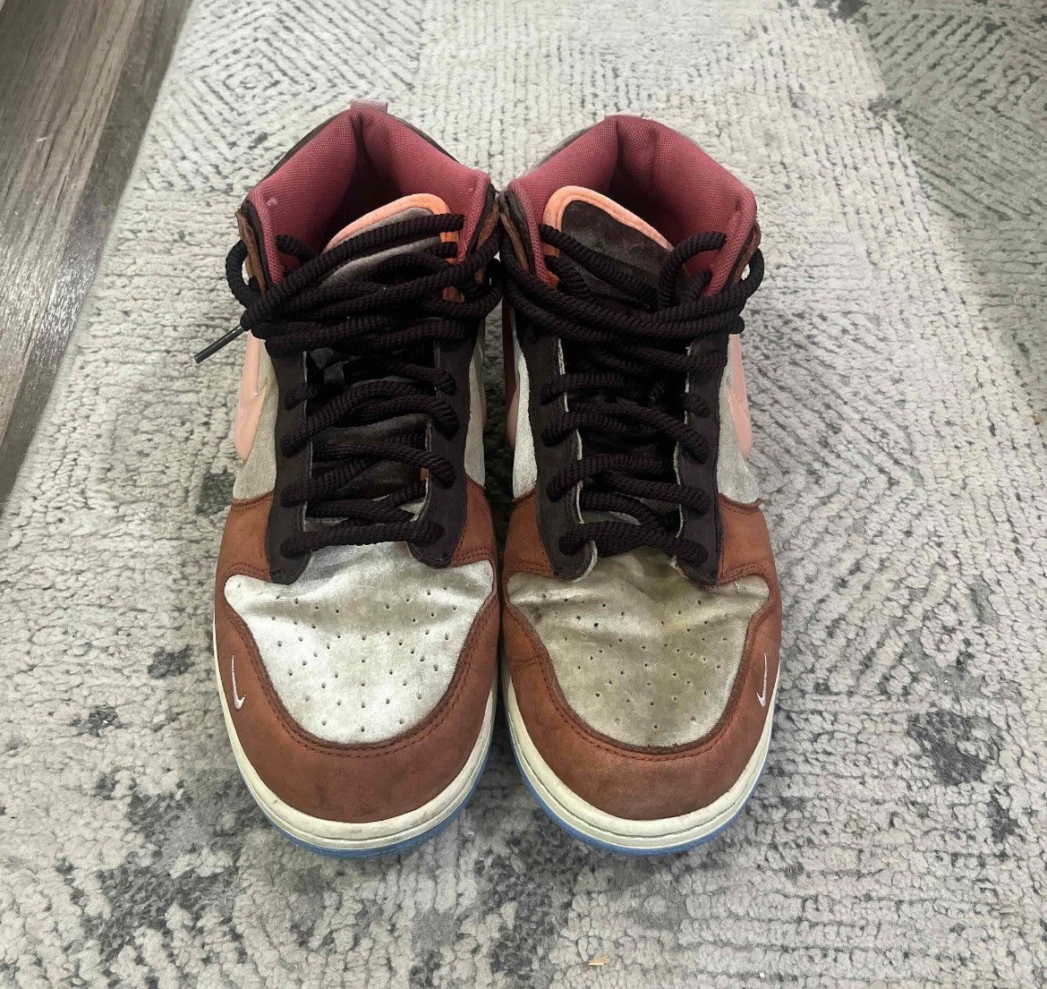 Nike dunk mid chocolate milk size 12 Size US 12 / EU 45 - 3 Thumbnail