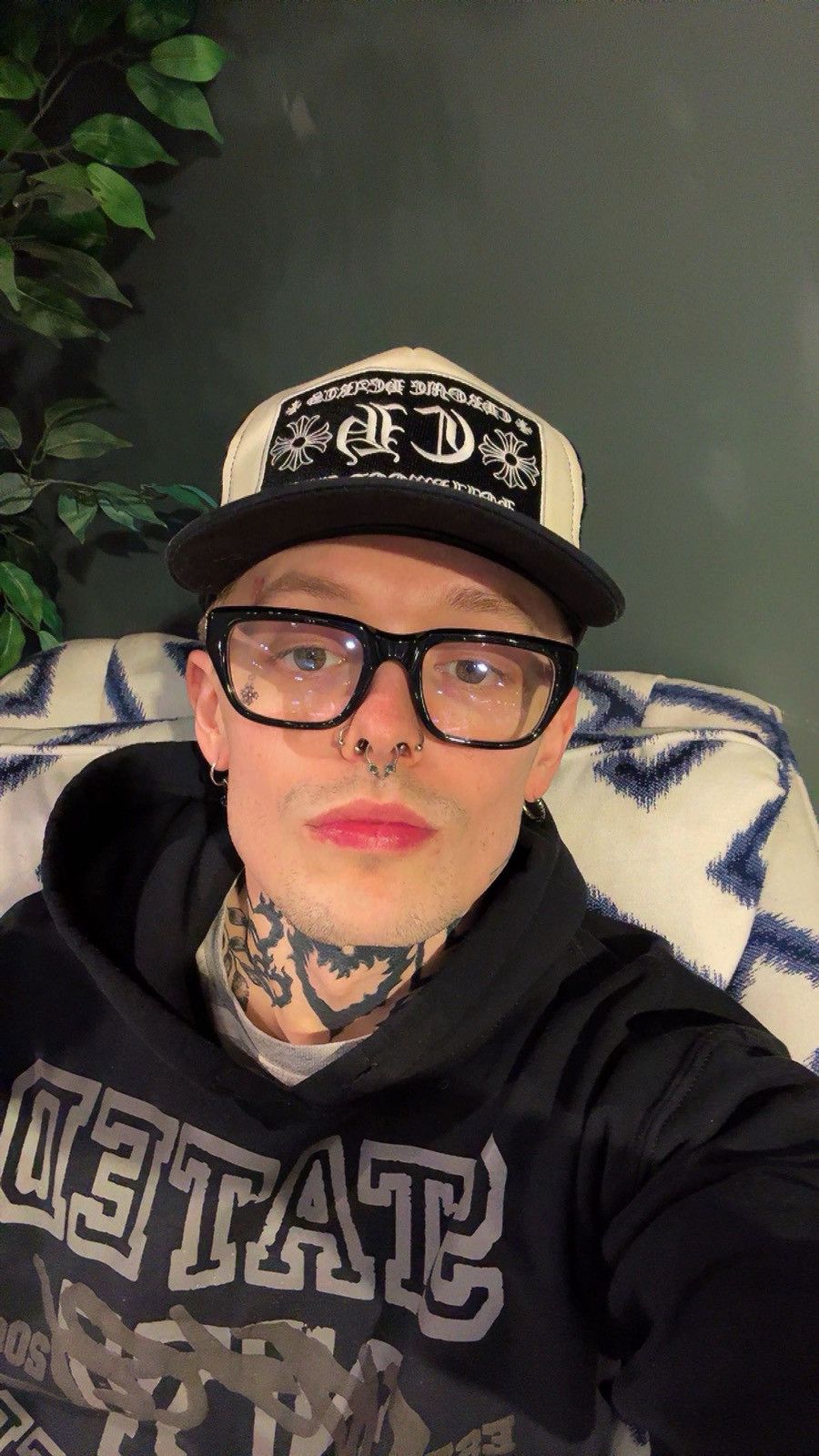 Chrome Hearts Chrome Hearts “Optitcal” Glasses Black/Silver Size ONE SIZE - 15 Thumbnail