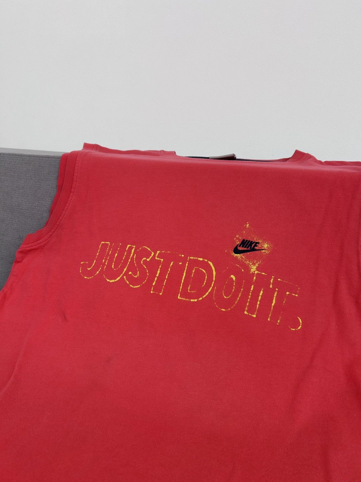 Nike × Vintage Nike Just Do It vintage Tank TopTee Size US M / EU 48-50 / 2 - 3 Thumbnail