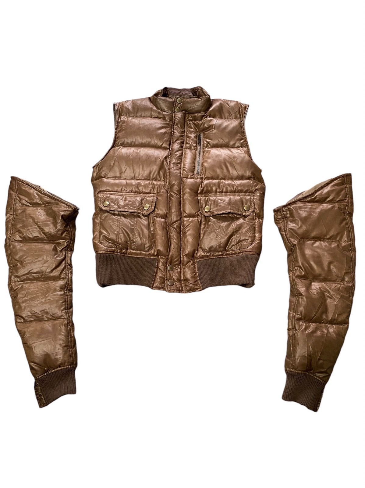 Issey Miyake × Tete Homme Tete homme by issey miyake vest/jacket puffer Size US S / EU 44-46 / 1 - 1 Thumbnail