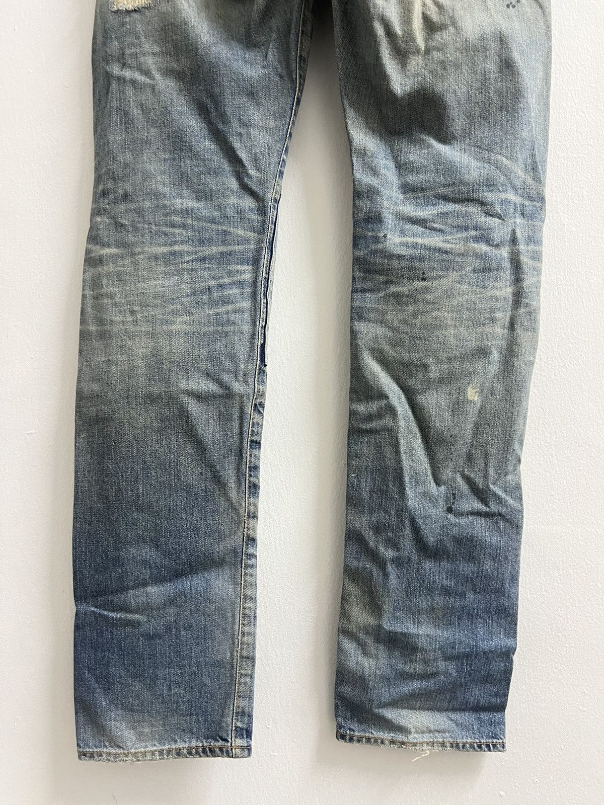 Maison MIHARA YASUHIRO Mihara Yasuhiro Damaged Repair Denim Pants Size US 32 / EU 48 - 11 Thumbnail