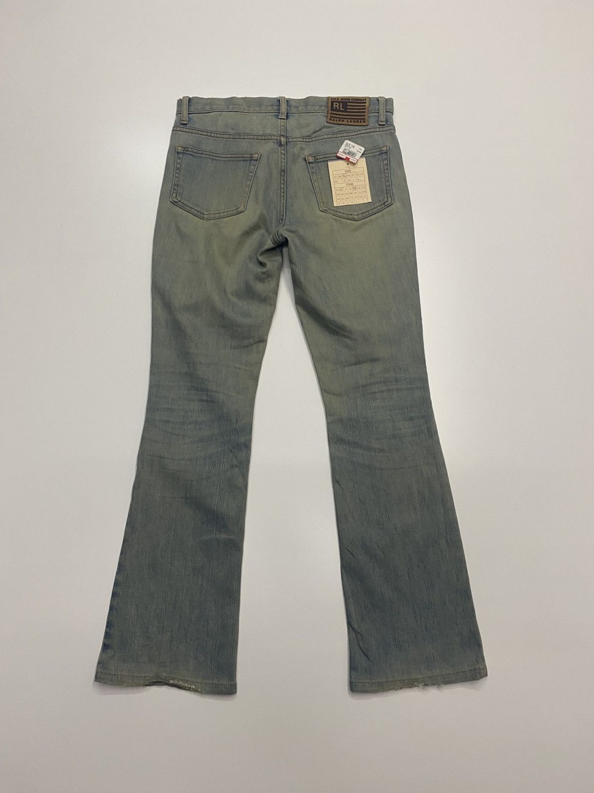 Polo Ralph Lauren Vintage Polo Ralph Lauren Flare Denim Jeans Size 30” Size US 30 / EU 46 - 6 Thumbnail