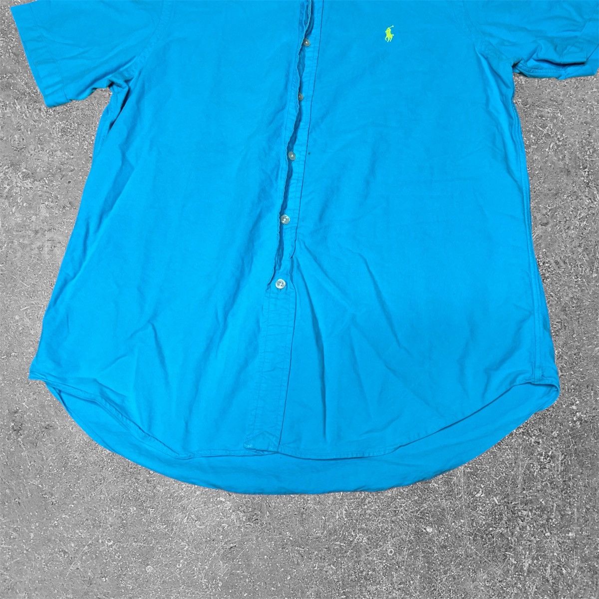 Polo Ralph Lauren Y2K Polo Button Up Short Sleeve Shirt Medium Size US M / EU 48-50 / 2 - 4 Thumbnail