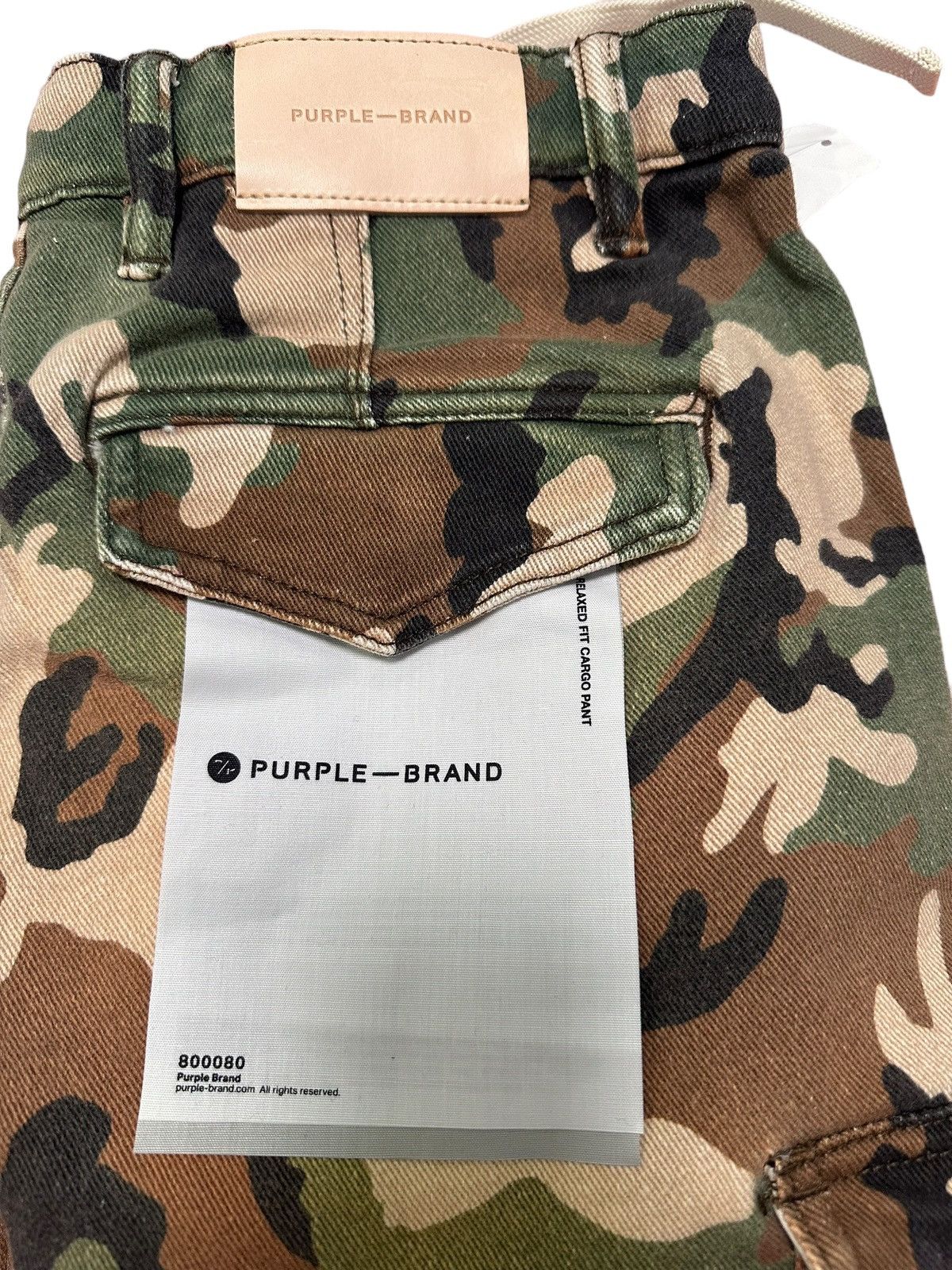 Purple Brand Purple Brand Camo Twill Cargo Pants Size US 32 / EU 48 - 3 Thumbnail