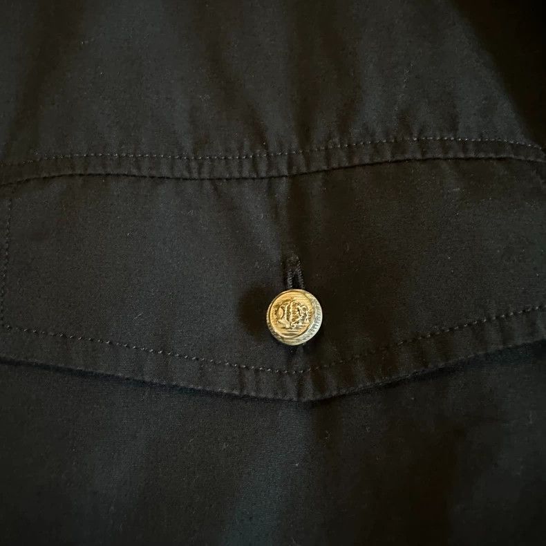 Dior Dior size 39 Metal anchor button shirt short sleeve Size US XXS / EU 40 - 2 Thumbnail
