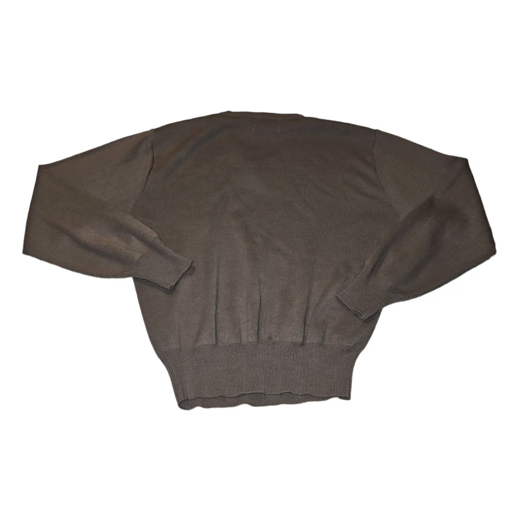 McGregor VINTAGE McGregor Sweater Men's L V-Neck Pullover 100% Acrylic Brown Ribbed Knit Regular Size Boy? Wait. Size US L / EU 52-54 / 3 - 5 Thumbnail