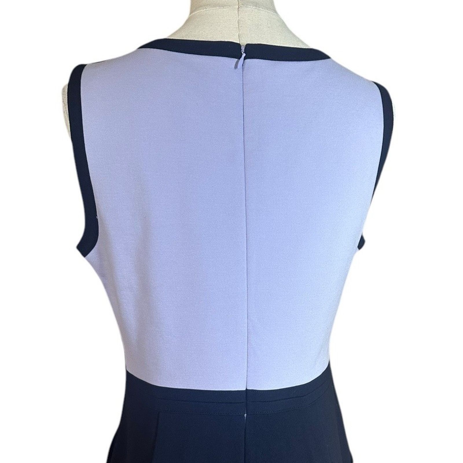 Lands' End Lands End Ponte Knit Sleeveless Sheath Dress 10P Size L / US 10 / IT 46 - 8 Thumbnail