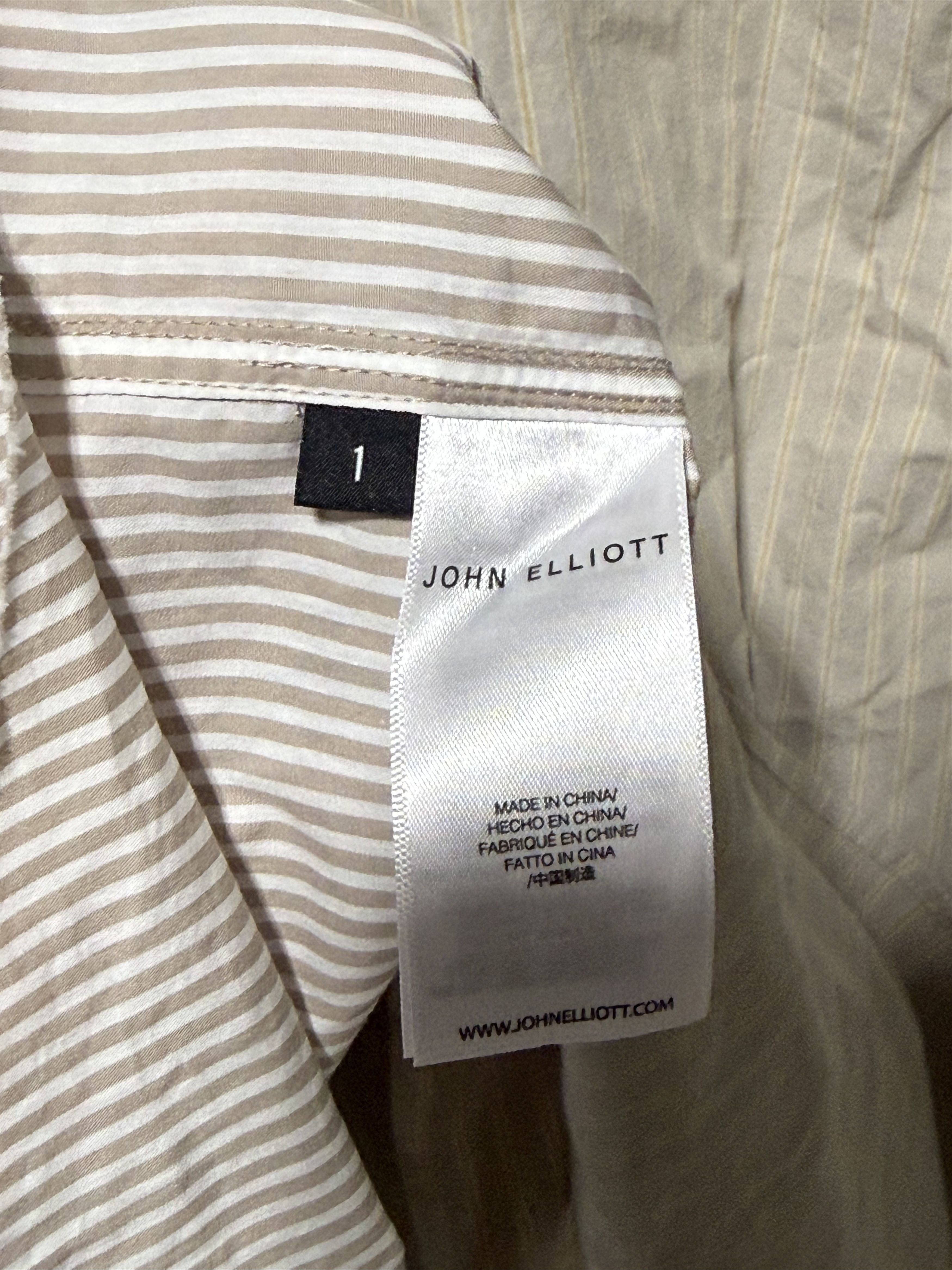 John Elliott John Elliott Paneled Cloak Shirt Size US S / EU 44-46 / 1 - 5 Thumbnail