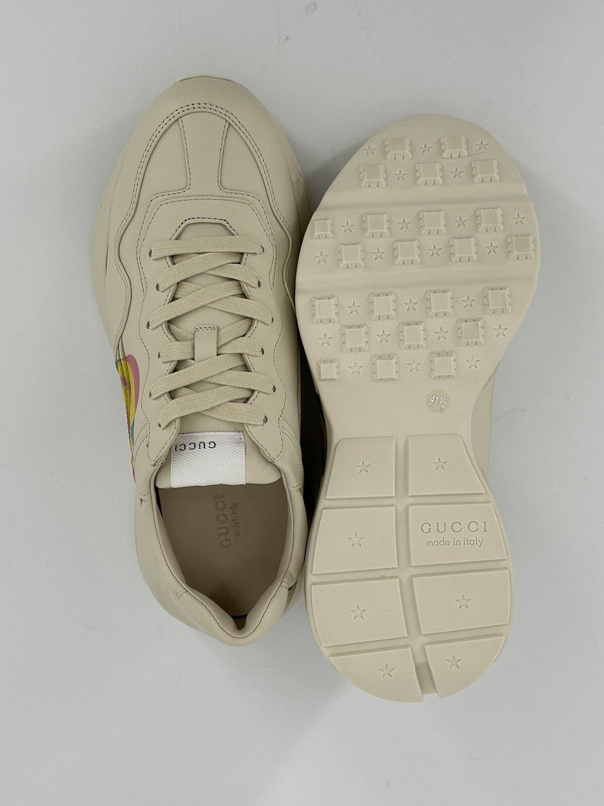 Gucci New Gucci Rhyton Sneakers Woman's Size-IT-41,5/US-11,5 Size US 11.5 / IT 41.5 - 8 Thumbnail