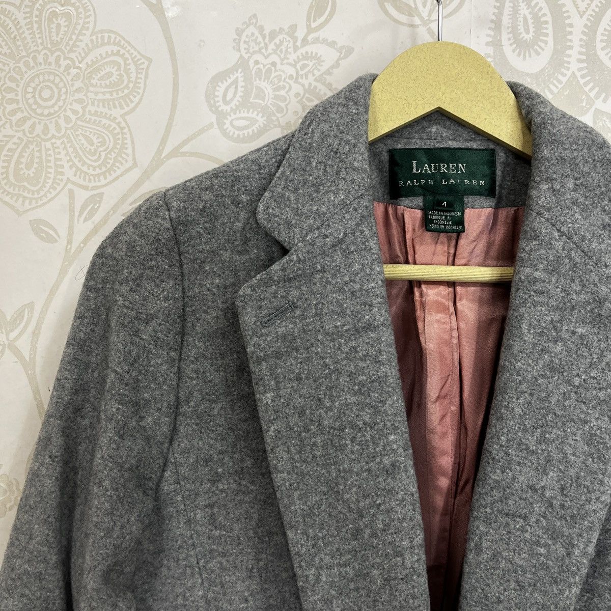 Ralph Lauren × Vintage Vintage Ralph Lauren Slim Blazer Jacket Coat Size US S / EU 44-46 / 1 - 5 Thumbnail