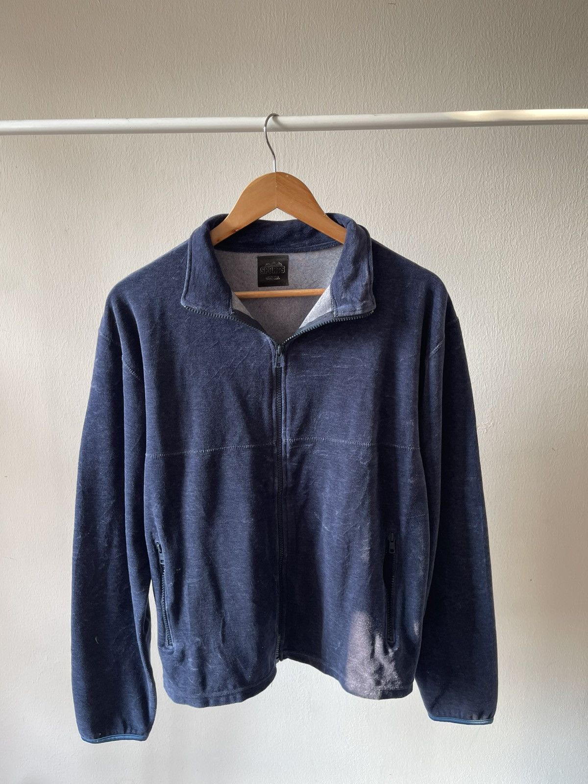 Hiroshi Fujiwara × Japanese Brand A/W2003 Mad Hectic Velvel Zip Jacket Size US M / EU 48-50 / 2 - 2 Thumbnail