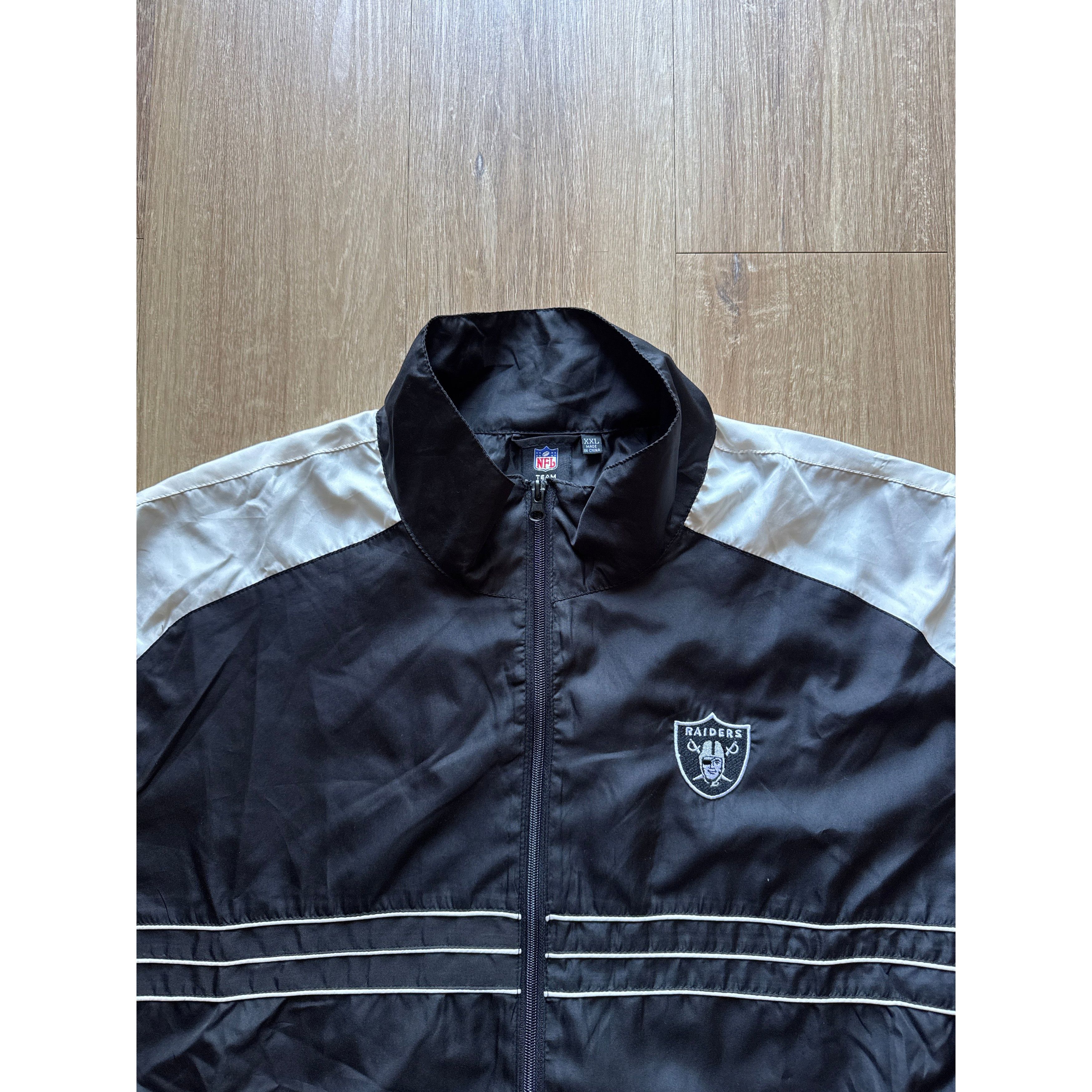 Other Reebok Team Apparel Oakland Raiders Windbreaker Jacket Size US XXL / EU 58 / 5 - 2 Thumbnail