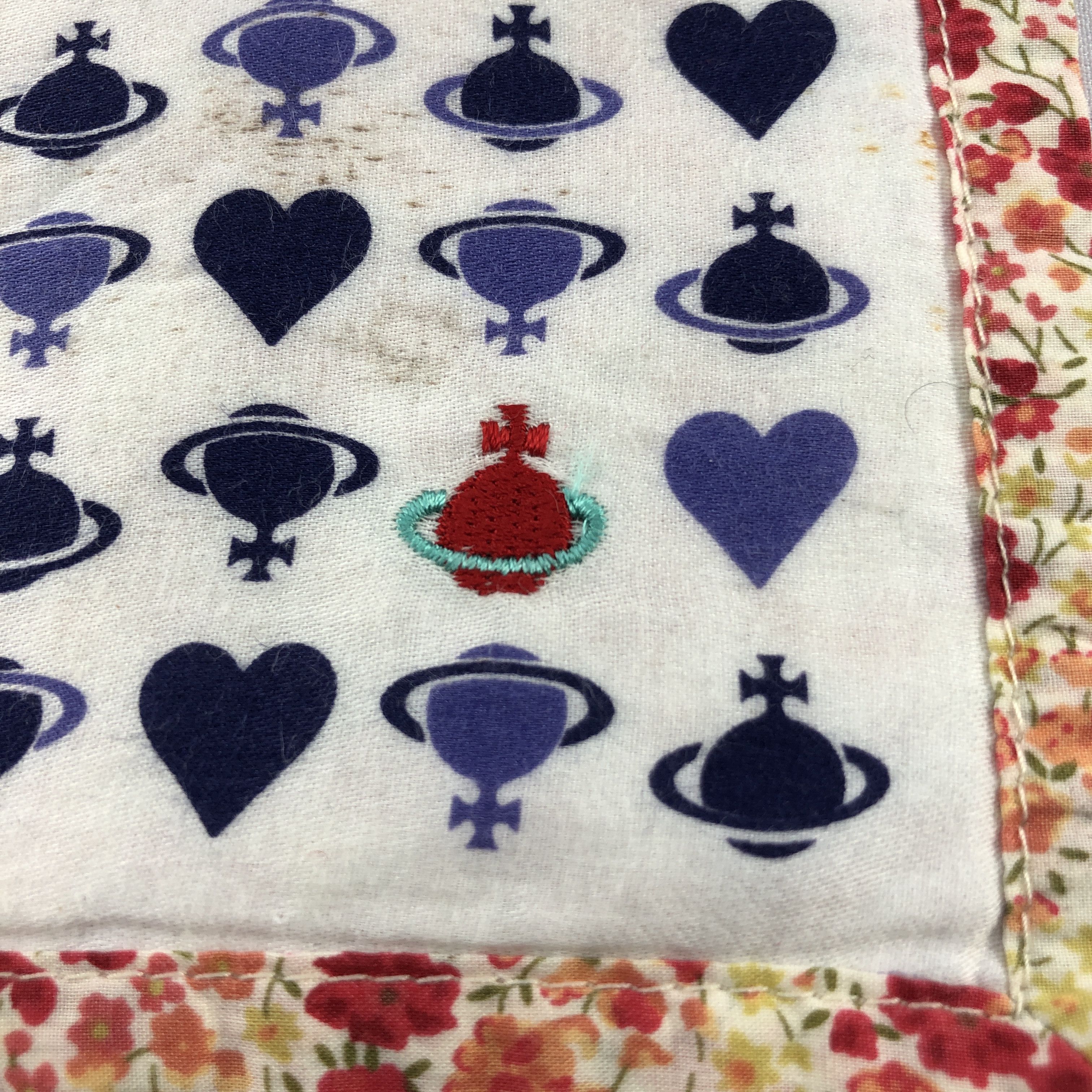 Japanese Brand Vivienne Westwood Handkerchief Neckerchief Bandana H2818 Size ONE SIZE - 3 Thumbnail
