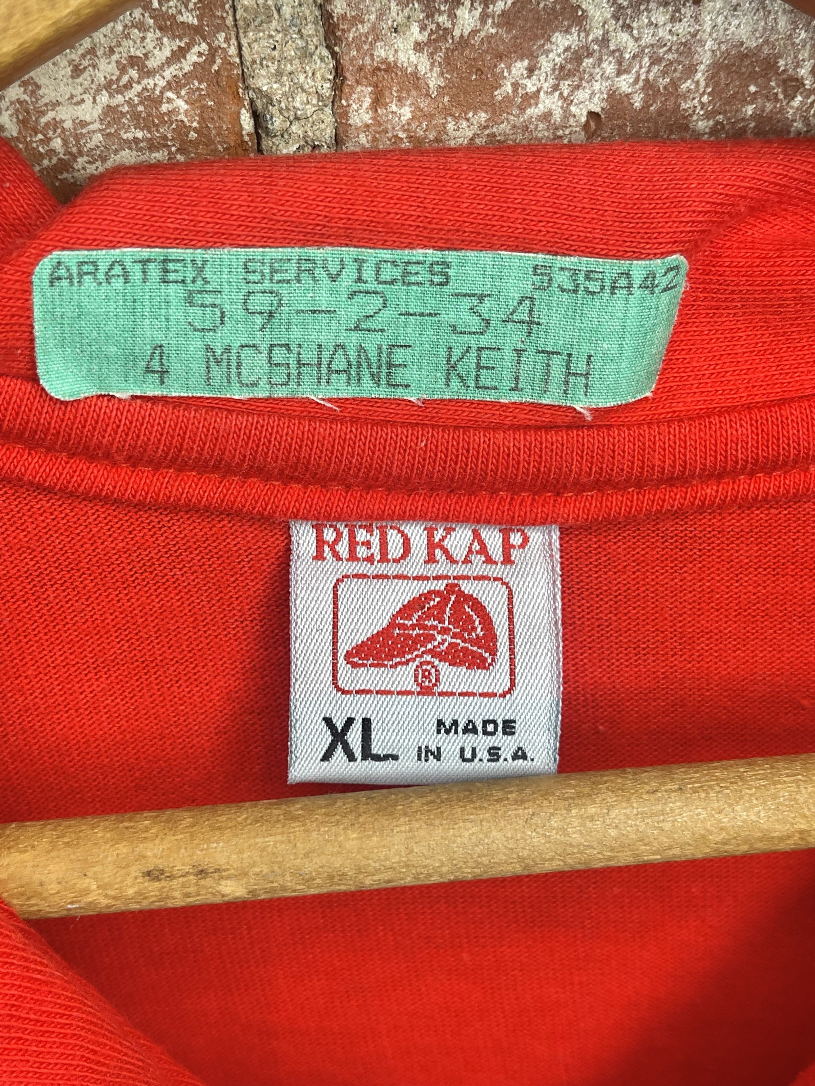 Coca Cola × Vintage Coca-Cola Vintage 80's Retro Polo Single Stitch Shirt Size US XL / EU 56 / 4 - 8 Thumbnail