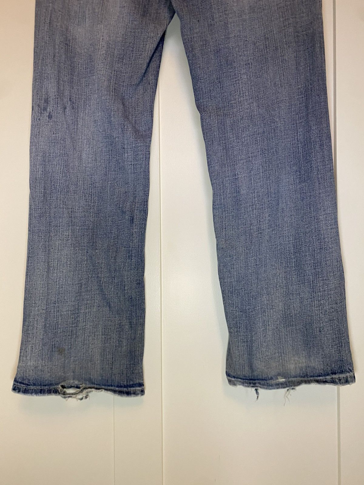 Vintage Vintage Bongo Jeans distressed straight leg jeans Size US 30 / EU 46 - 13 Thumbnail