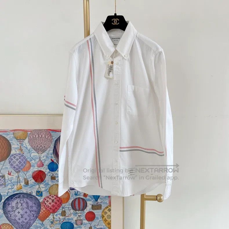 Thom Browne Thom Browne White shirt Size US M / EU 48-50 / 2 - 1 Thumbnail