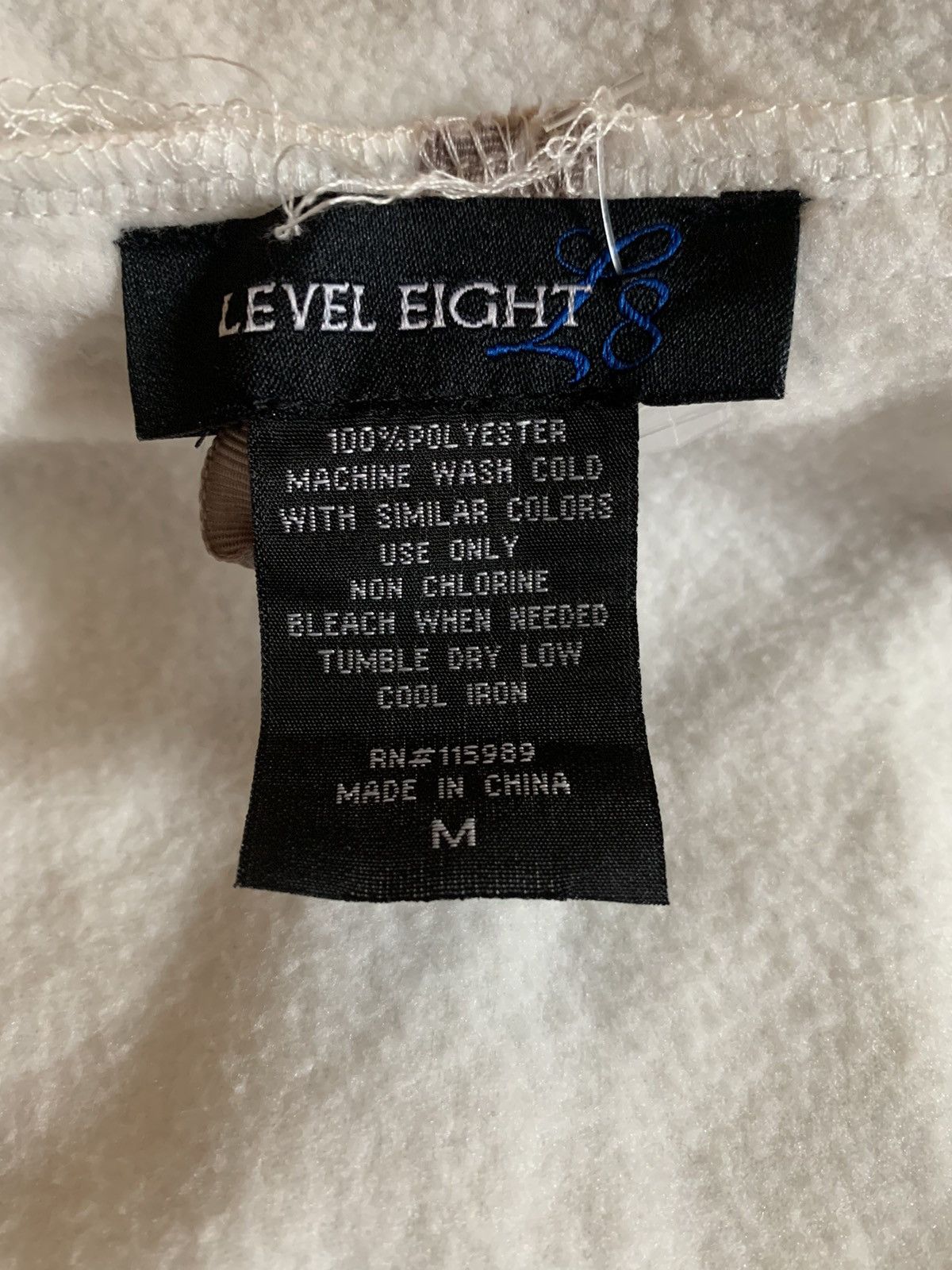 Vintage Level 8 Fleece Streetwear Fashion Vintage Indie Y2K 2000s 00 Size US M / EU 48-50 / 2 - 8 Thumbnail