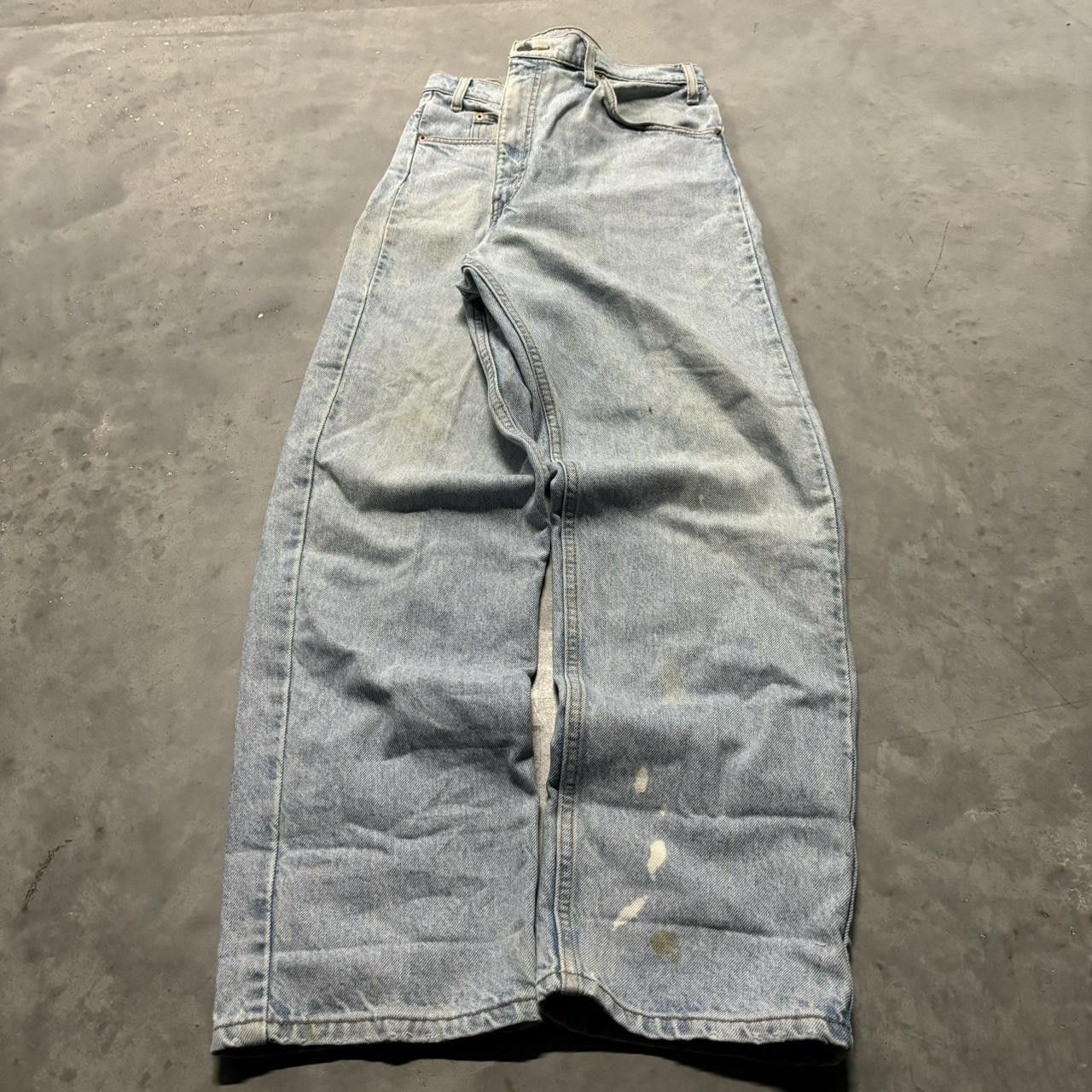 Levi's × Vintage Crazy Vintage 90s Light Wash Levi’s Orange Tab Denim Jeans! Size US 36 / EU 52 - 3 Thumbnail