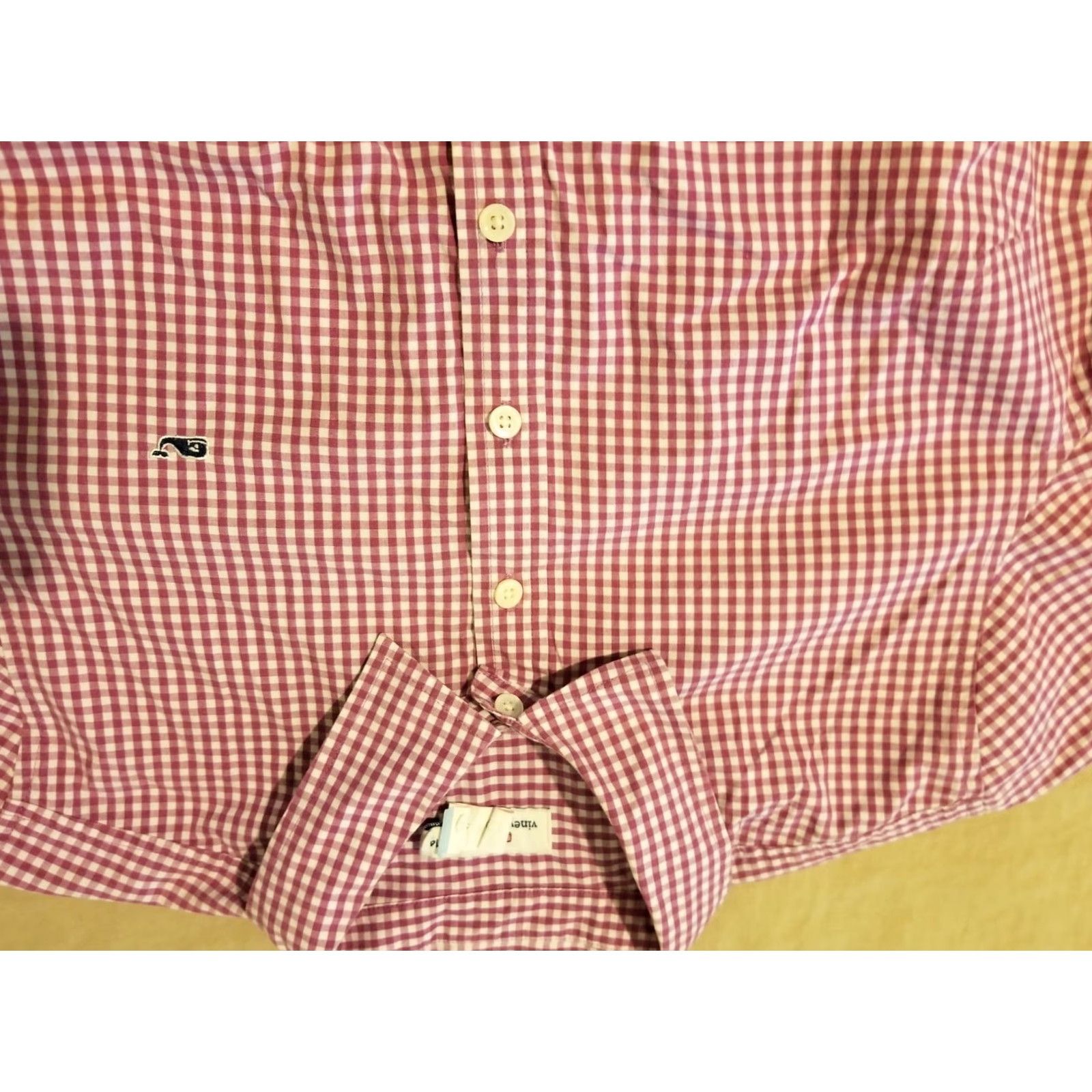 Vineyard Vines Vineyard Vines Shirt Womens 14 Purple Cotton Blouse Long Sleeve Size XL / US 12-14 / IT 48-50 - 2 Thumbnail