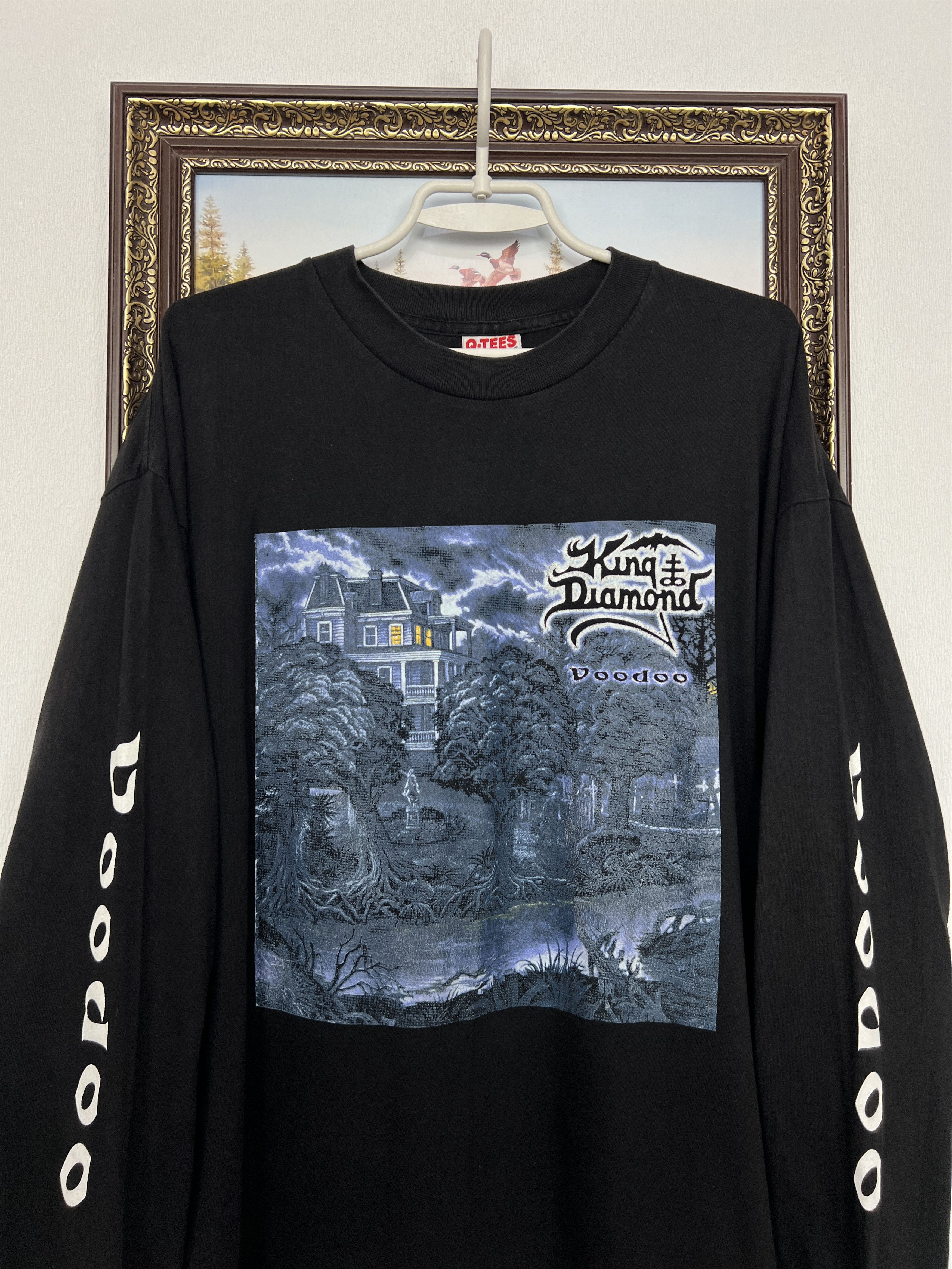 Vintage Vintage 1998 King Diamond Voodoo World Tour Tee Shirt Size US XL / EU 56 / 4 - 2 Thumbnail