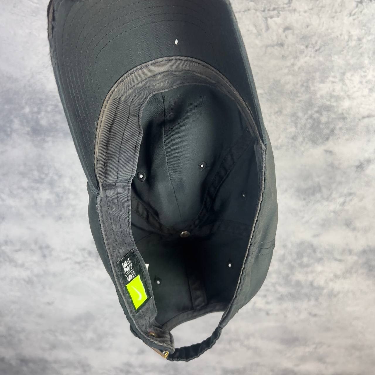 Nike Nike Distressed Cap Men's One Size Polyester Black Y2K Size ONE SIZE - 10 Thumbnail