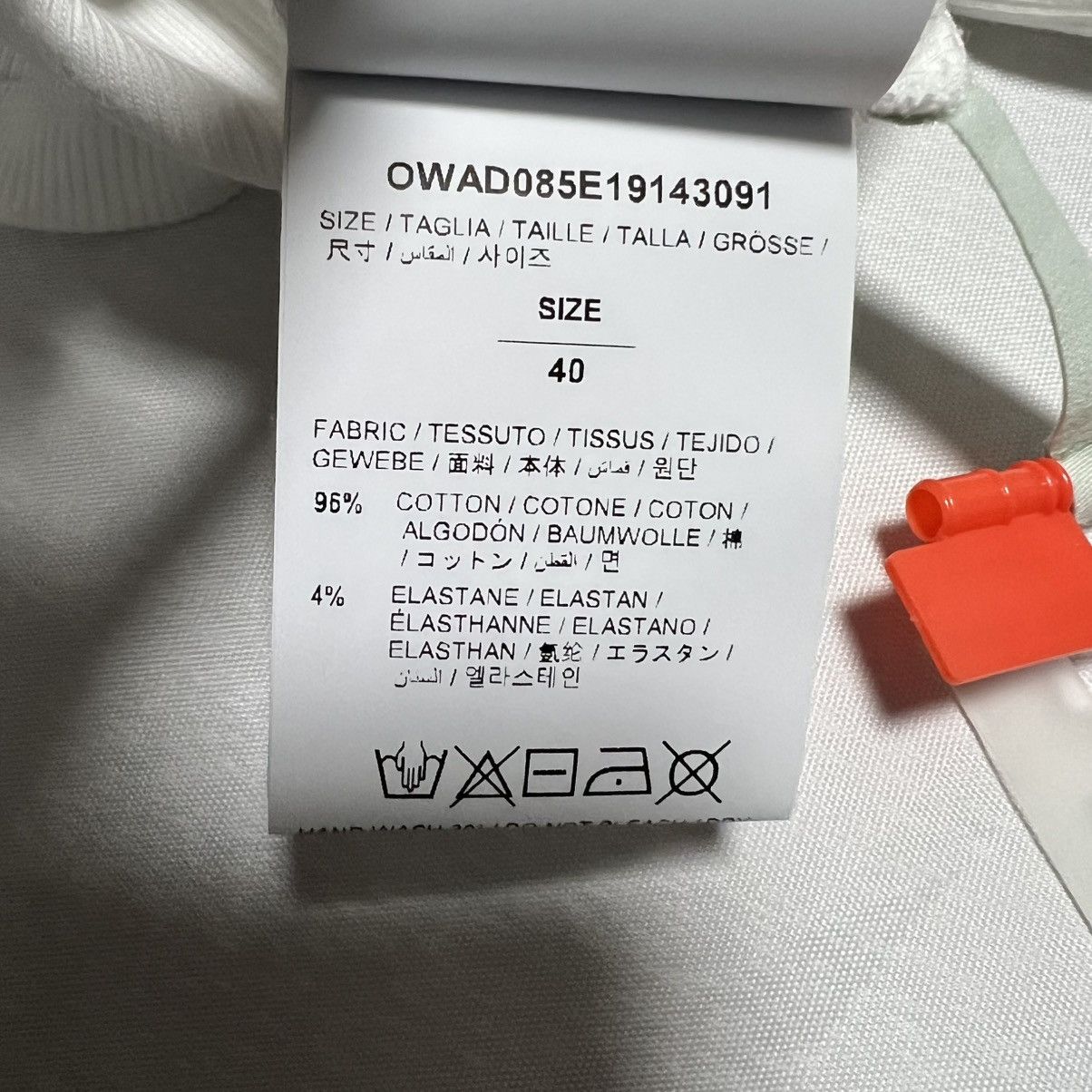 Off-White OFF-WHITE BUTTONED UP TOP Size S / US 4 / IT 40 - 6 Thumbnail