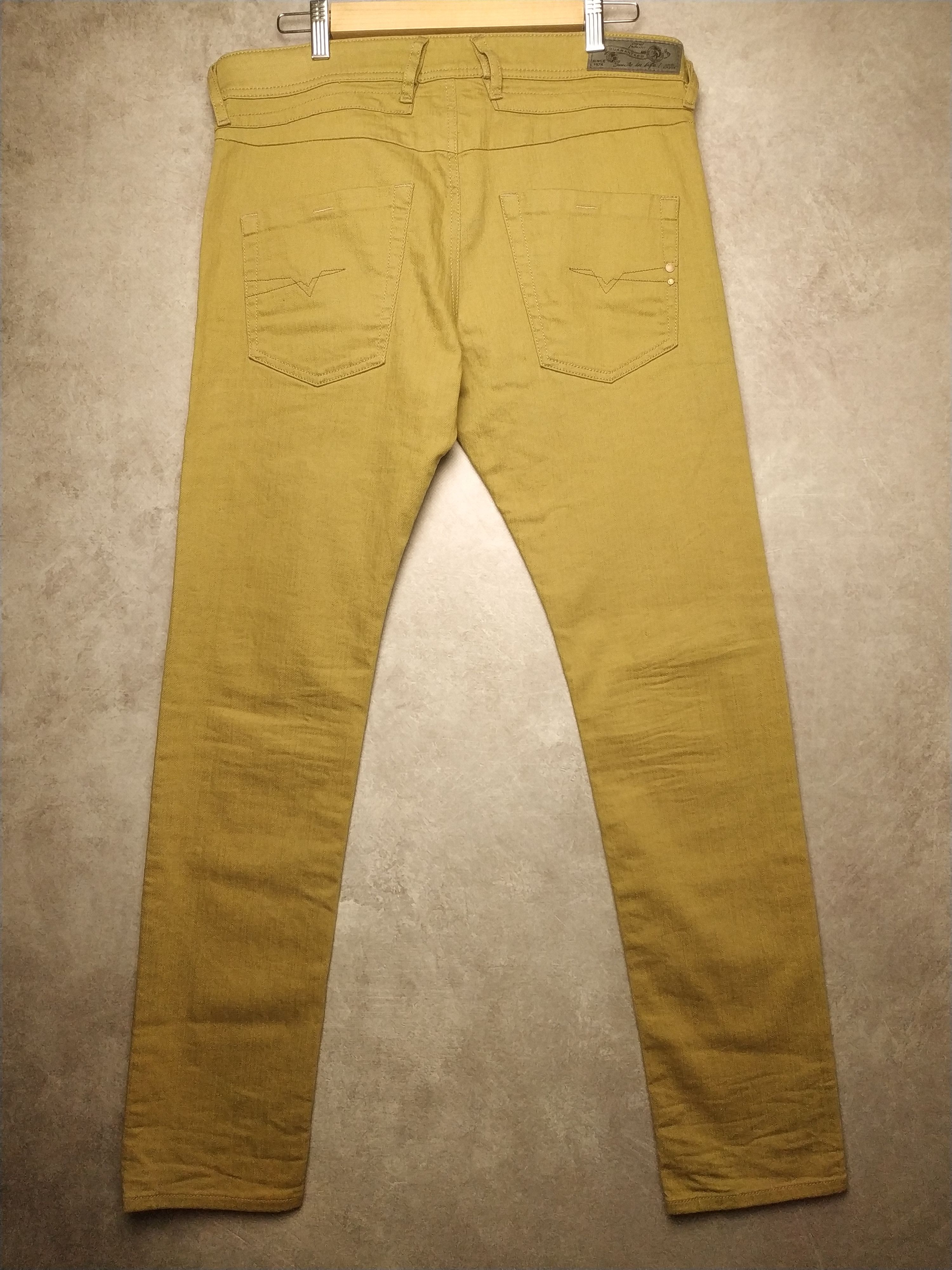 Diesel NEW DIESEL Belther 0847E Men Jeans Brown W32 Slim Stretch Size US 32 / EU 48 - 8 Thumbnail