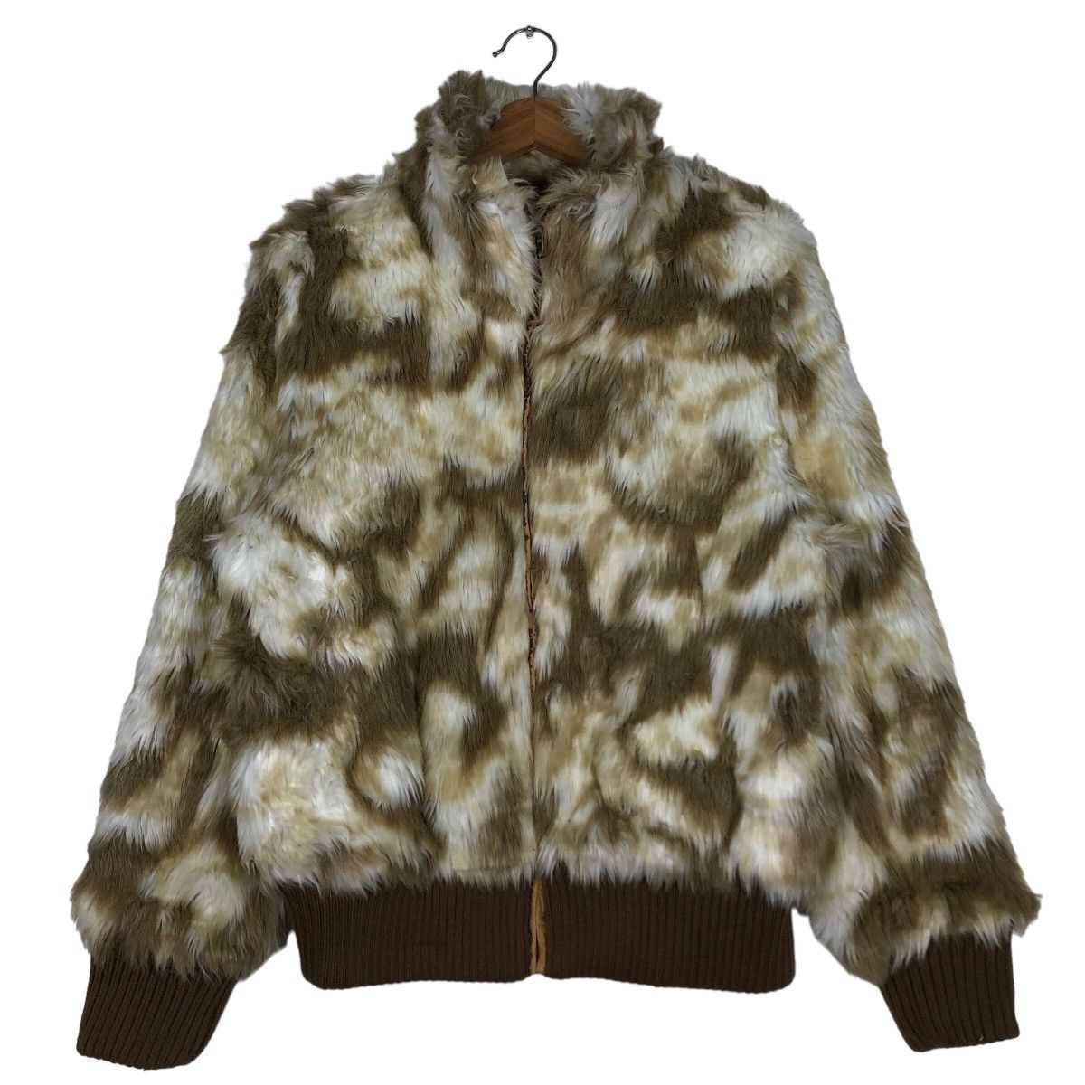 Japanese Brand 🔥Vtg Bomber Jacket Jinnee Mink Fur Inspire Issey Miyake Size US L / EU 52-54 / 3 - 1 Thumbnail