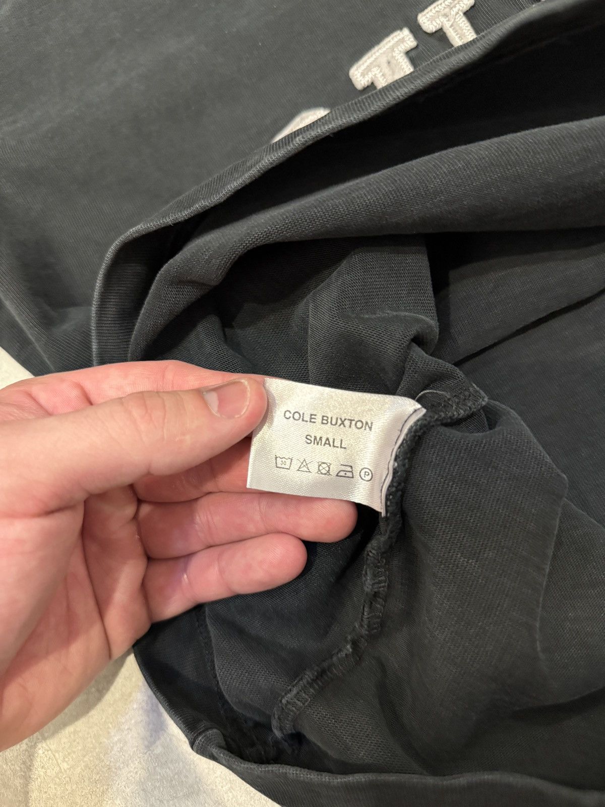 Cole Buxton COLE BUXTON “APPLIQUÉ” TEE Size US S / EU 44-46 / 1 - 8 Thumbnail