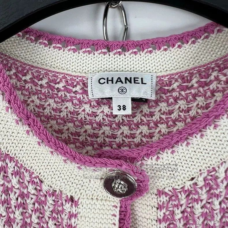 Chanel Chanel Pink Knit Sleeveless Dress. Size US M / EU 48-50 / 2 - 4 Thumbnail