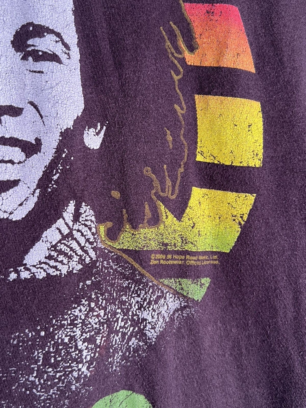 Band Tees Y2K 2000’s Vintage Bob Marley One Love Reggae Retro T Shirt Size L / US 10 / IT 46 - 5 Thumbnail