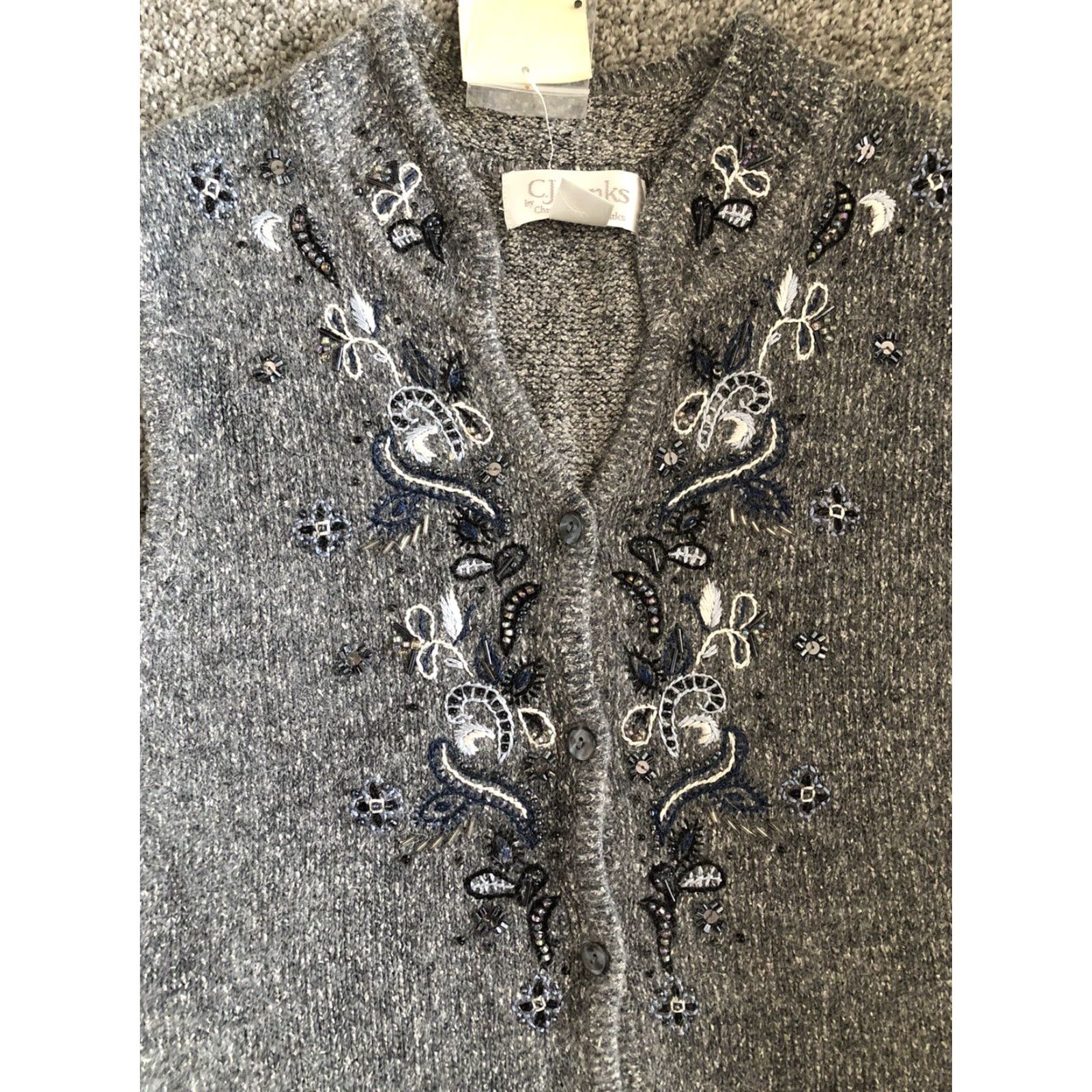 Vintage VINTAGE Christopher & Banks Vest Shirt? Size XL / US 12-14 / IT 48-50 - 5 Thumbnail