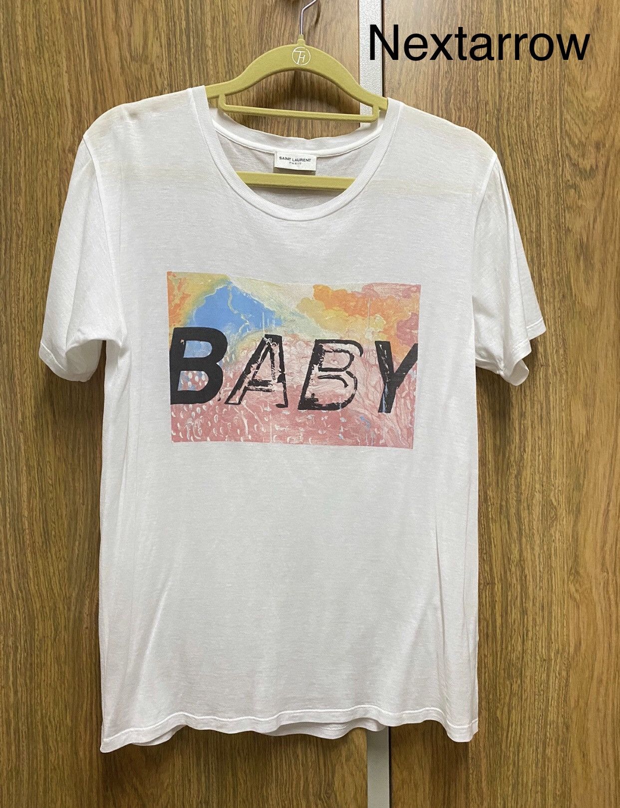 Saint Laurent Paris × Yves Saint Laurent Saint Laurent short sleeved T-shirt2412-Nextarrow Size US S / EU 44-46 / 1 - 1 Thumbnail