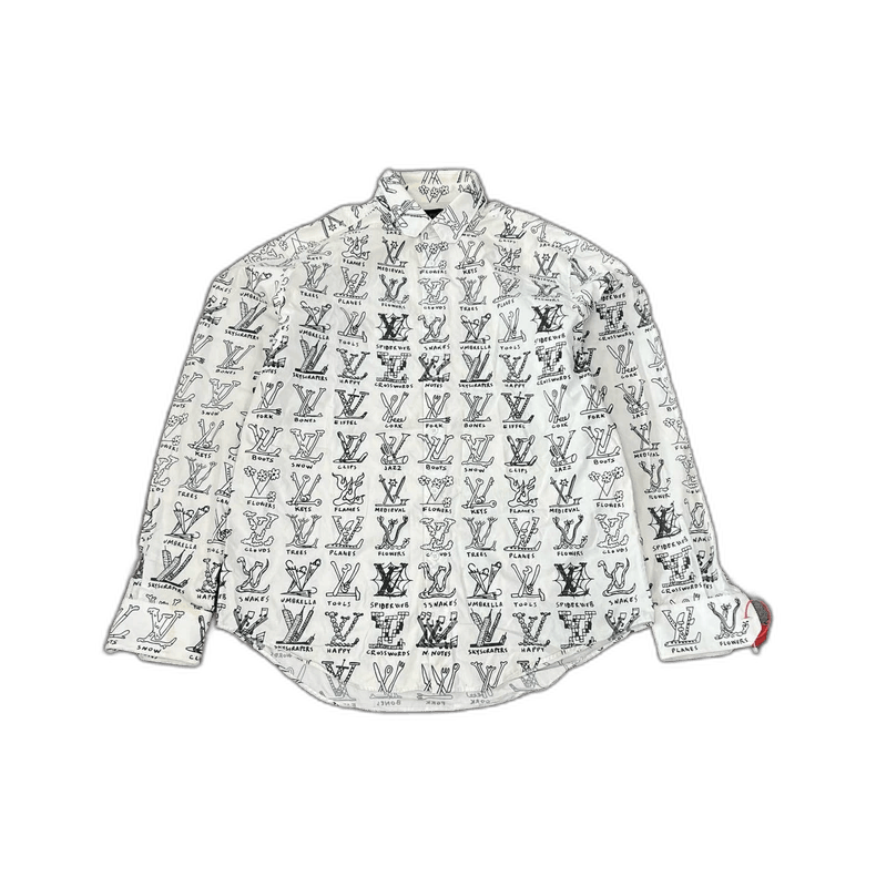Louis Vuitton Louis Vuitton Long Sleeve Shirt XL Size US XL / EU 56 / 4 - 1 Thumbnail