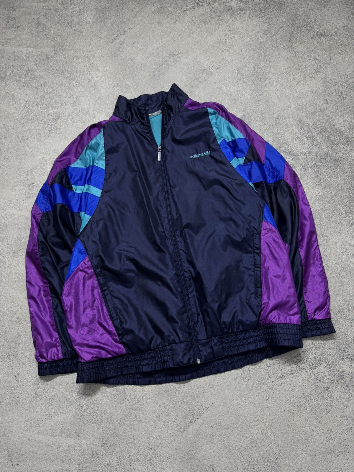 Adidas Vintage Adidas Nylon Track Suit Very Rare Retro 90’s Size US L / EU 52-54 / 3 - 8 Thumbnail