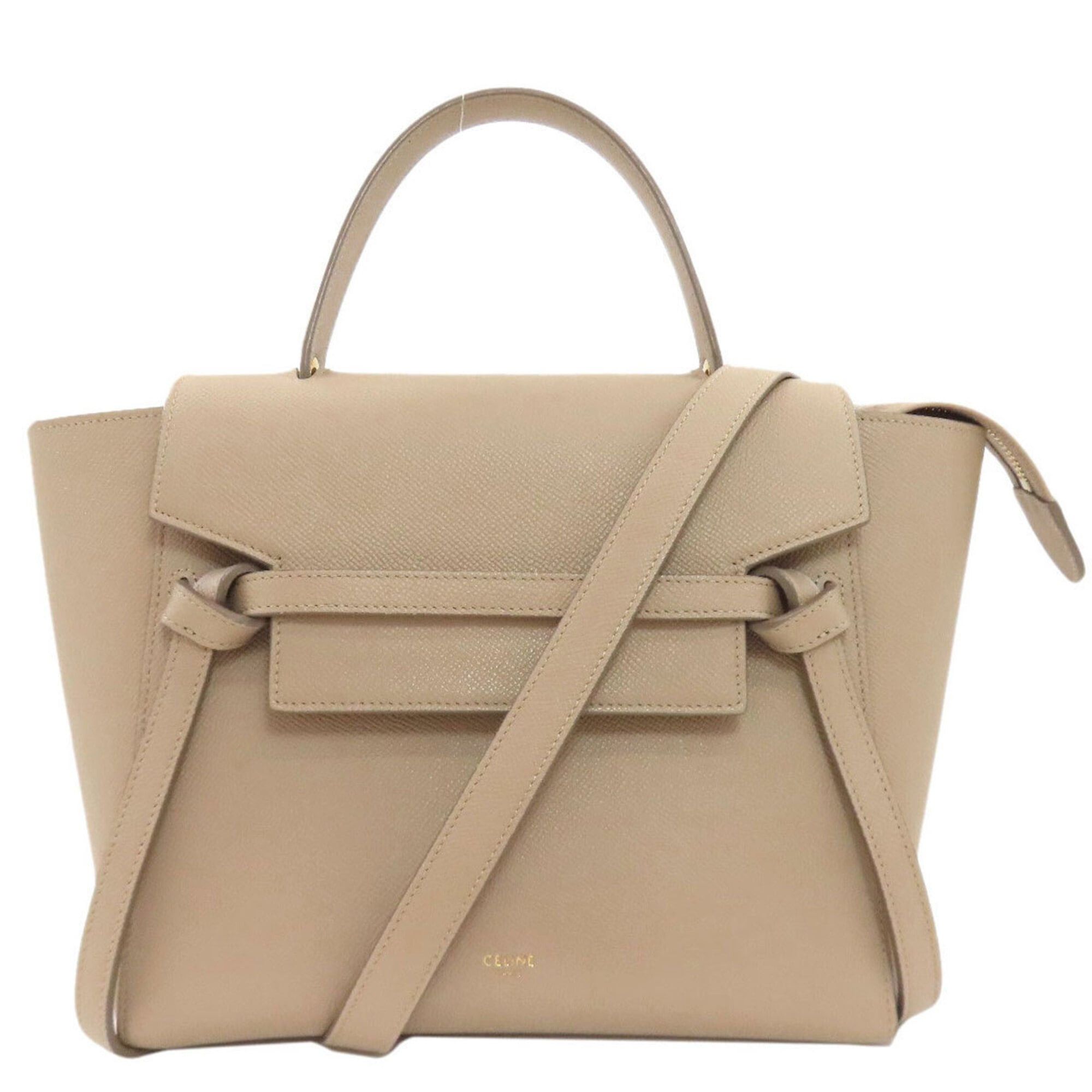 Celine Celine Belt Bag Micro 2-Way Handbag Calfskin Women's CELINE Size ONE SIZE - 1 Thumbnail