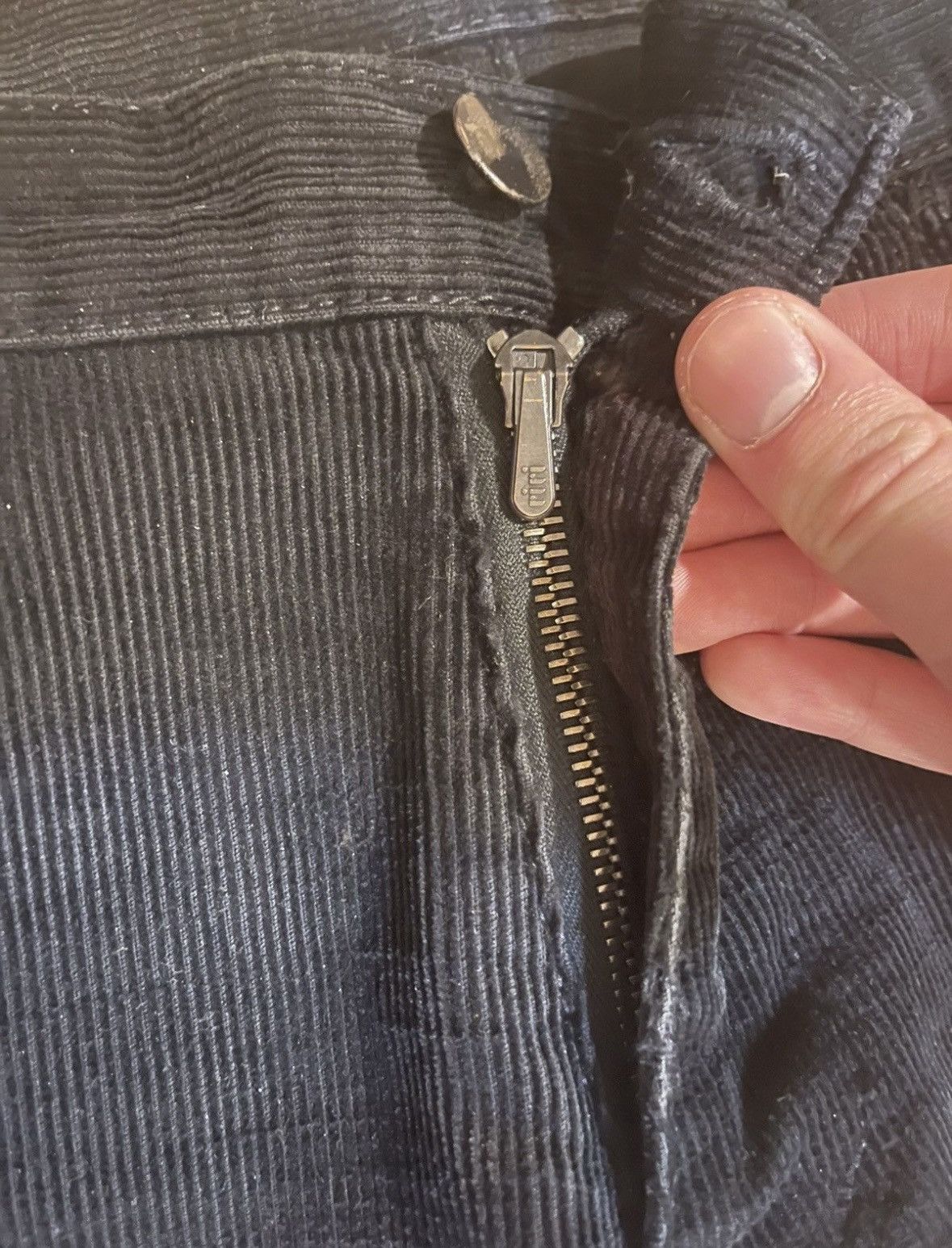 Number (N)ine Number (N)ine “Touch Me I’m Sick” Bootcut Corduroy Pants Size US 30 / EU 46 - 3 Thumbnail