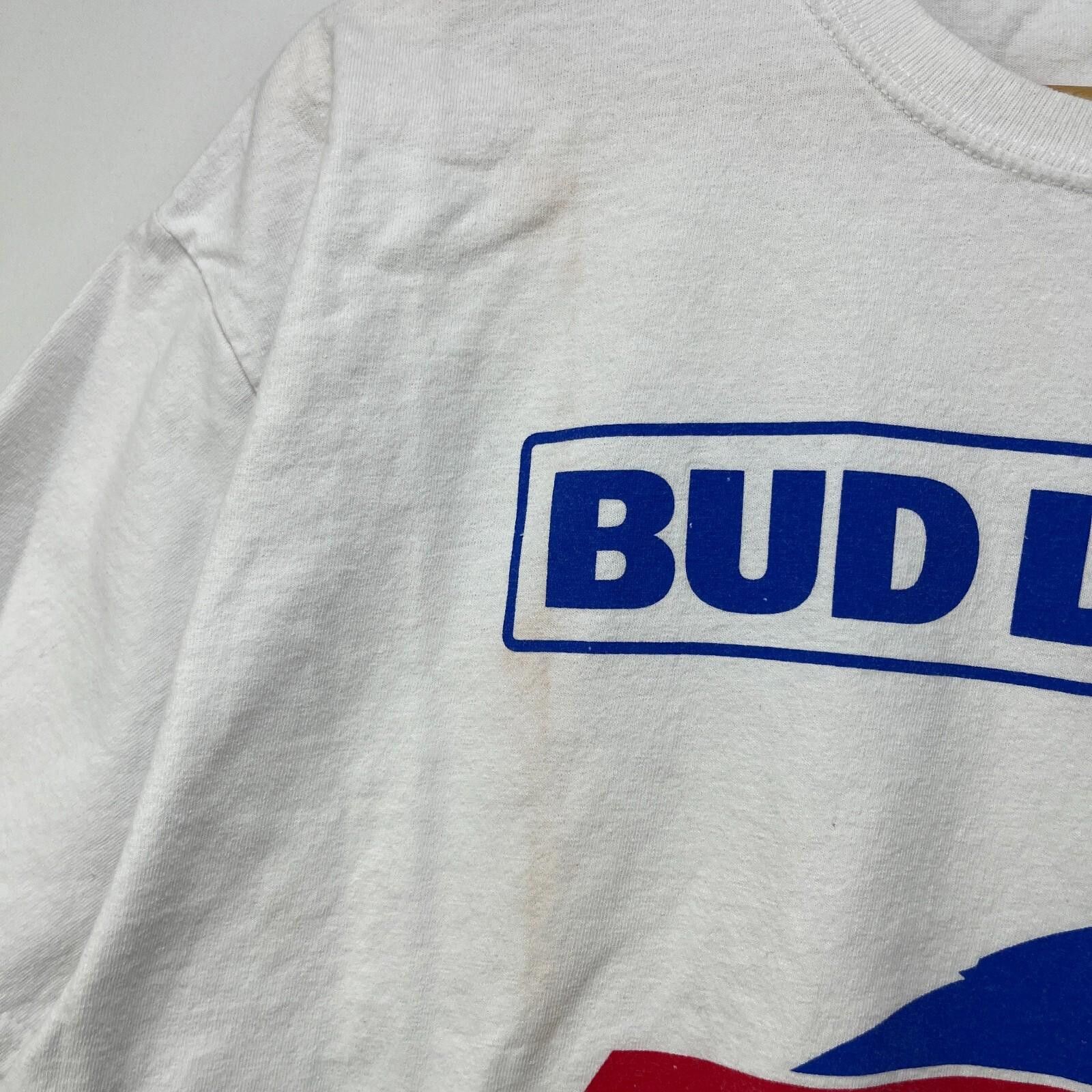 NFL Vintage Y2K Buffalo Bills Bud Light T-Shirt NFL XL Size US XL / EU 56 / 4 - 7 Thumbnail