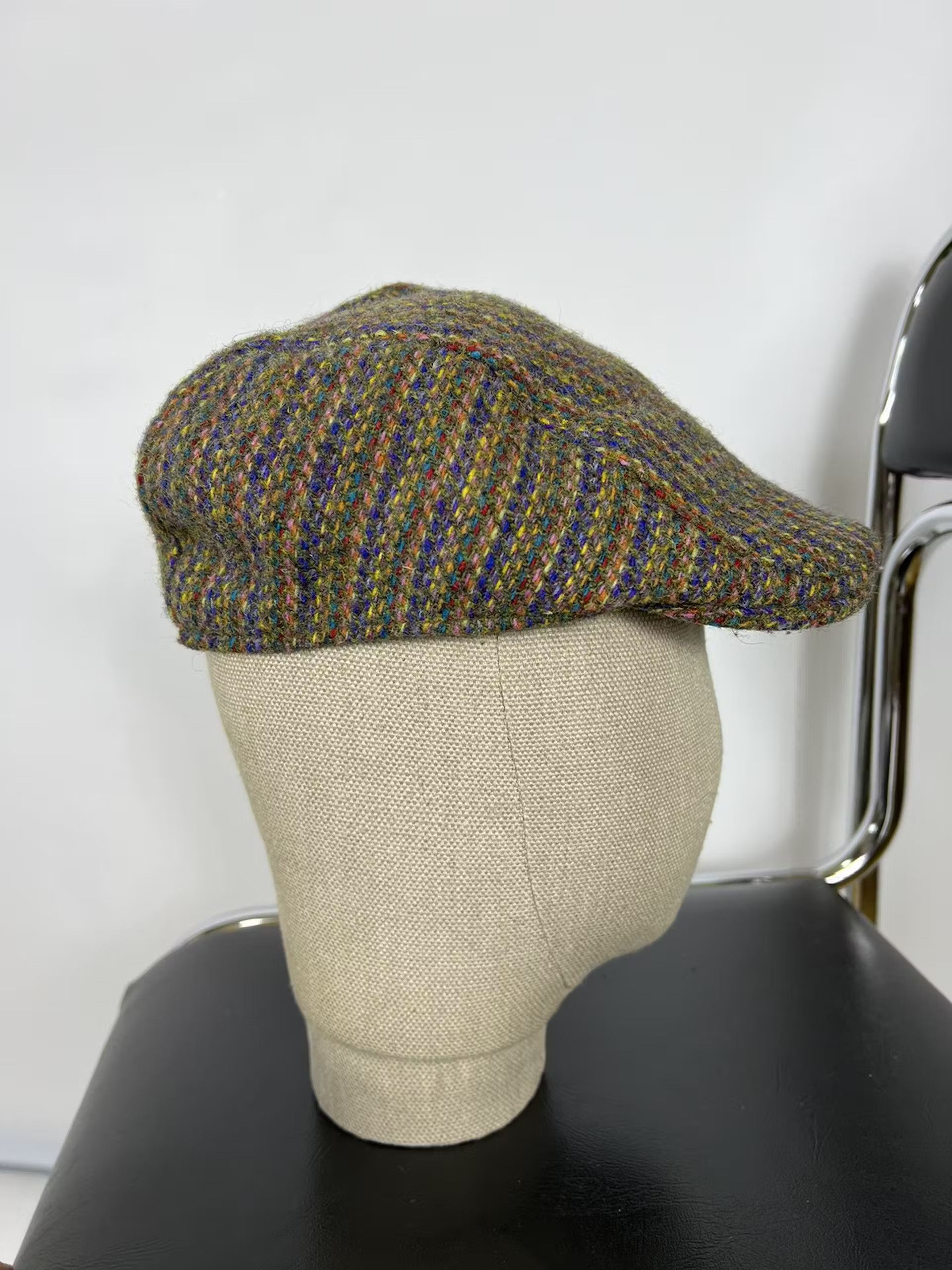 Harris Tweed Vintage Harris tweed wool cap Size ONE SIZE - 3 Thumbnail
